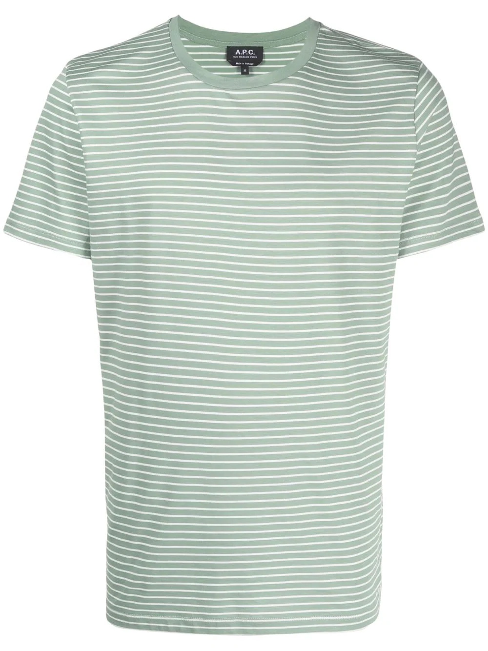 stripe-print cotton T-Shirt - 1