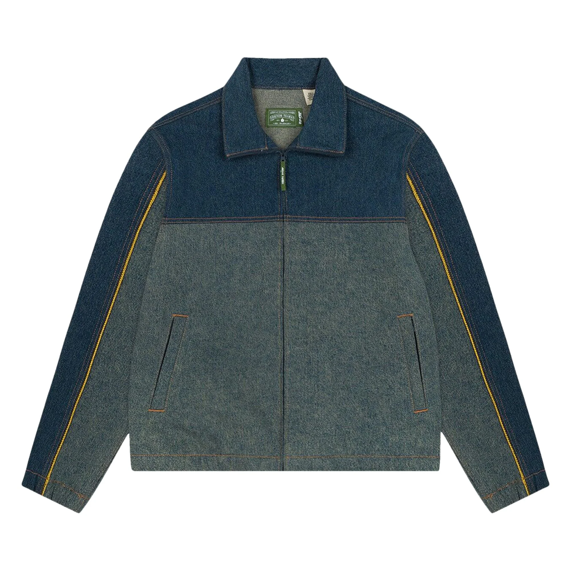 Denim Tears x Levi's Cotton Fleur De-Lis Denim Track Jacket 'Light Wash' - 1