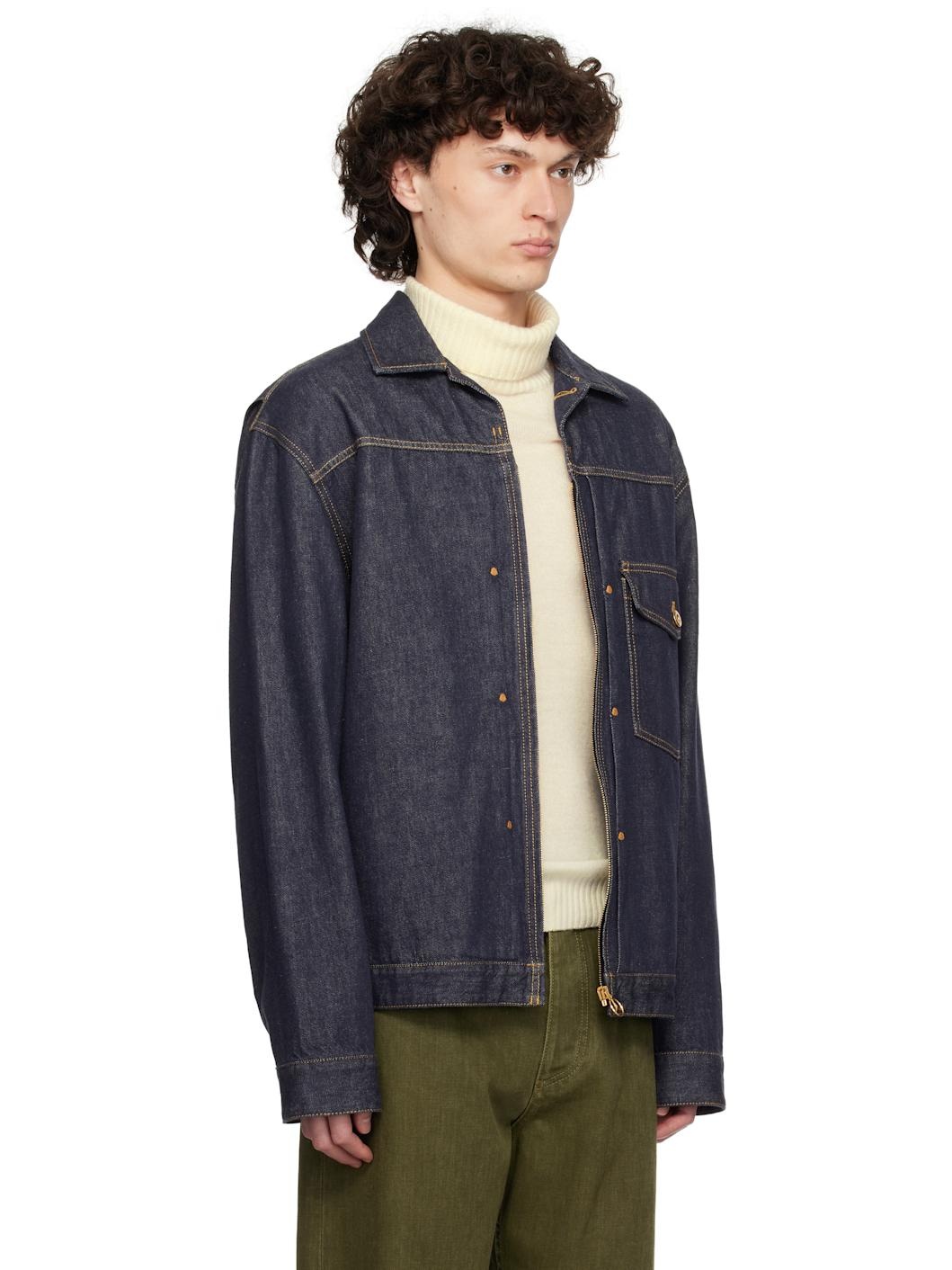 Mercedes-Benz by NIGO Navy Nepit Denim Jacket - 2