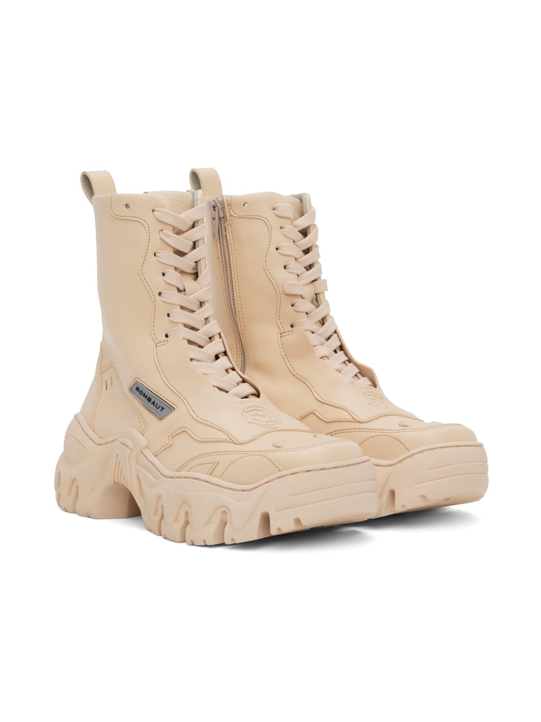 SSENSE Exclusive Beige Boccaccio II Boots - 4