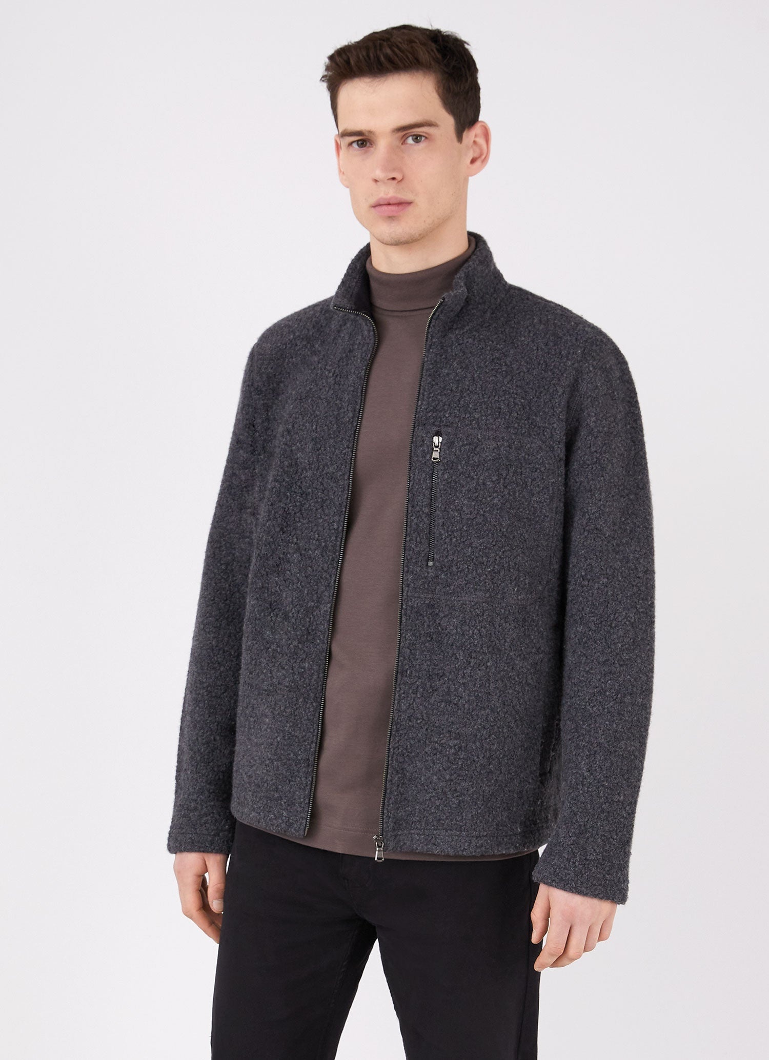 Wool Fleece Jacket - 2