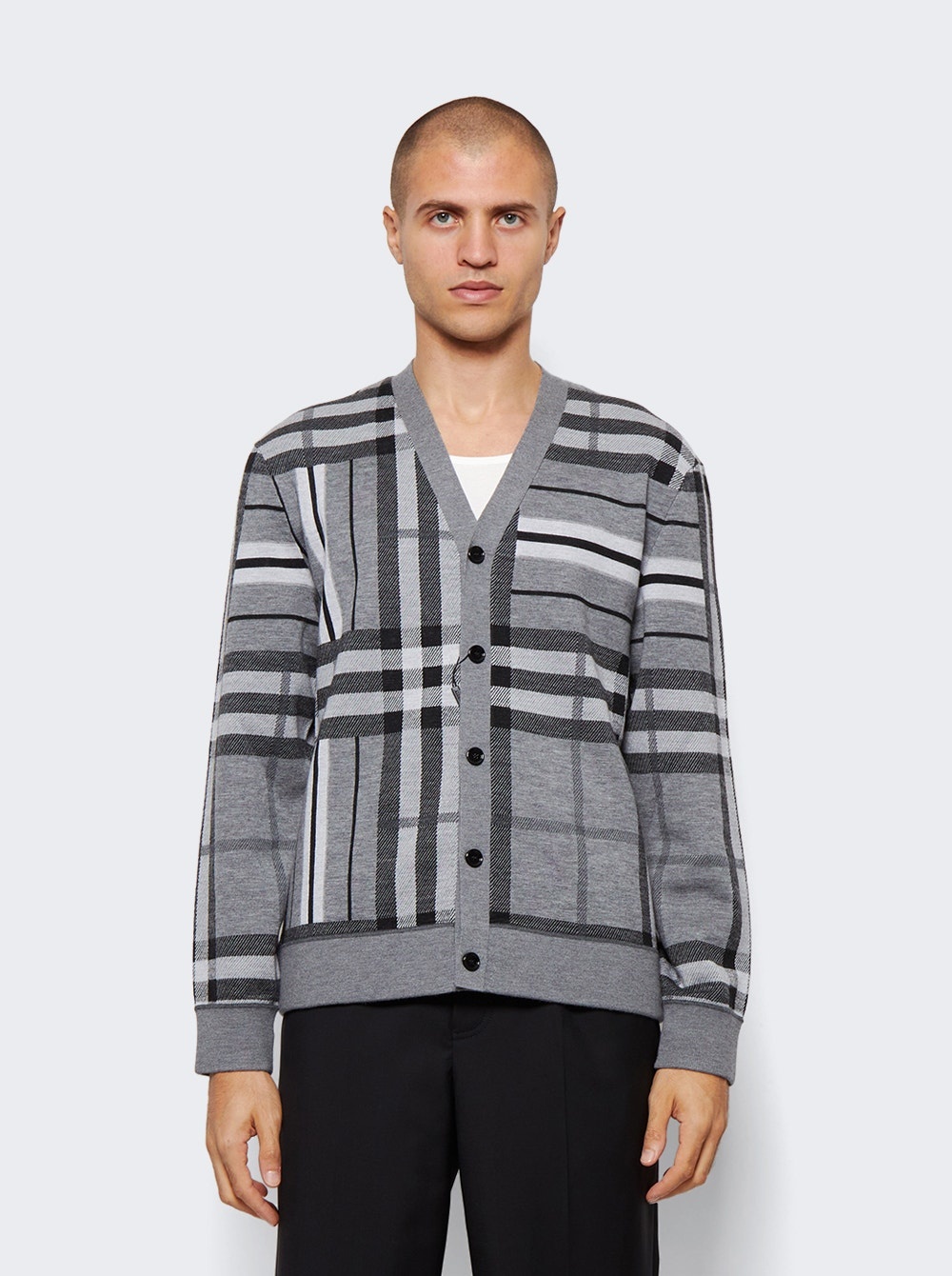 Sanderson Cardigan Flint Melange - 3