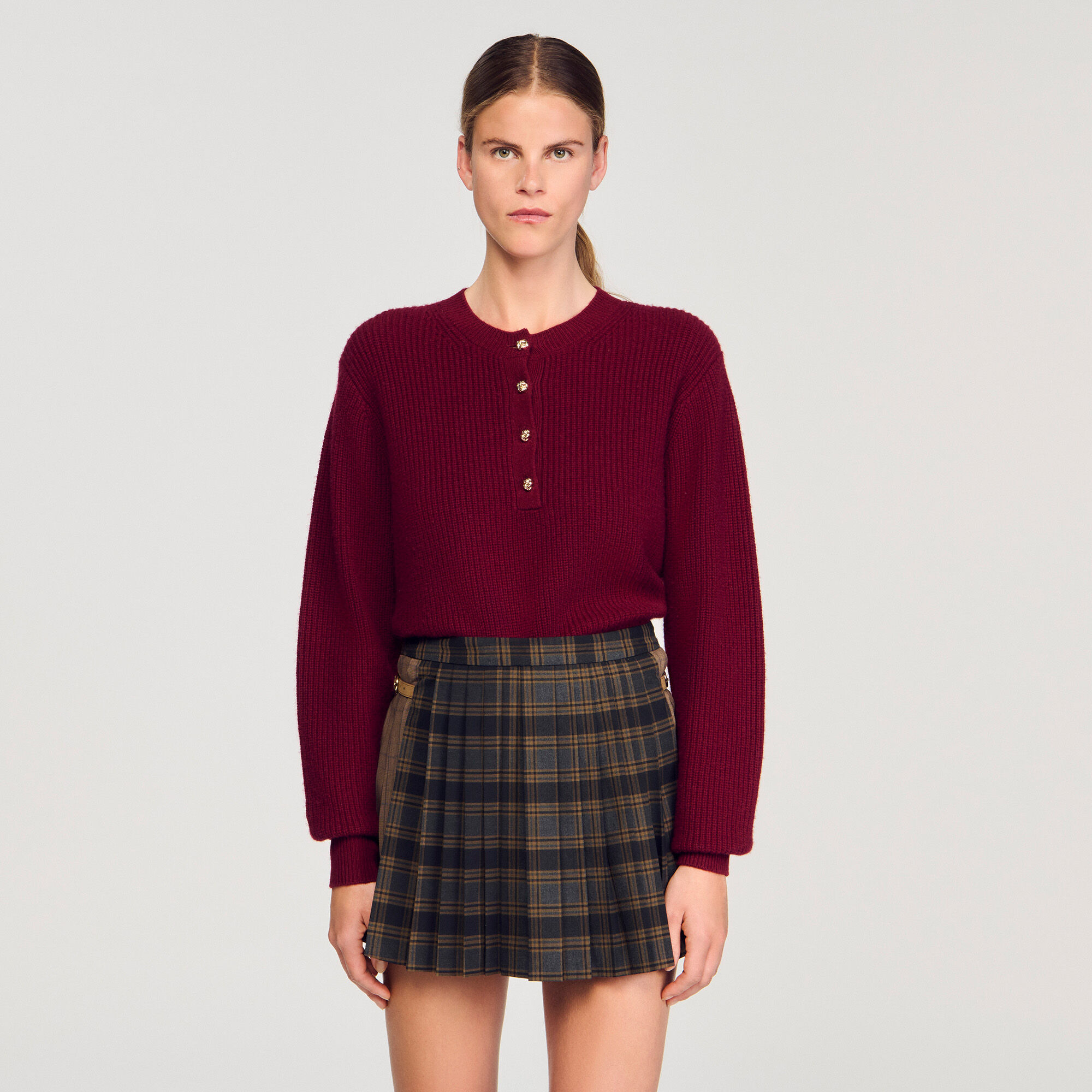 WOOL AND CASHMERE SWEATER - 4