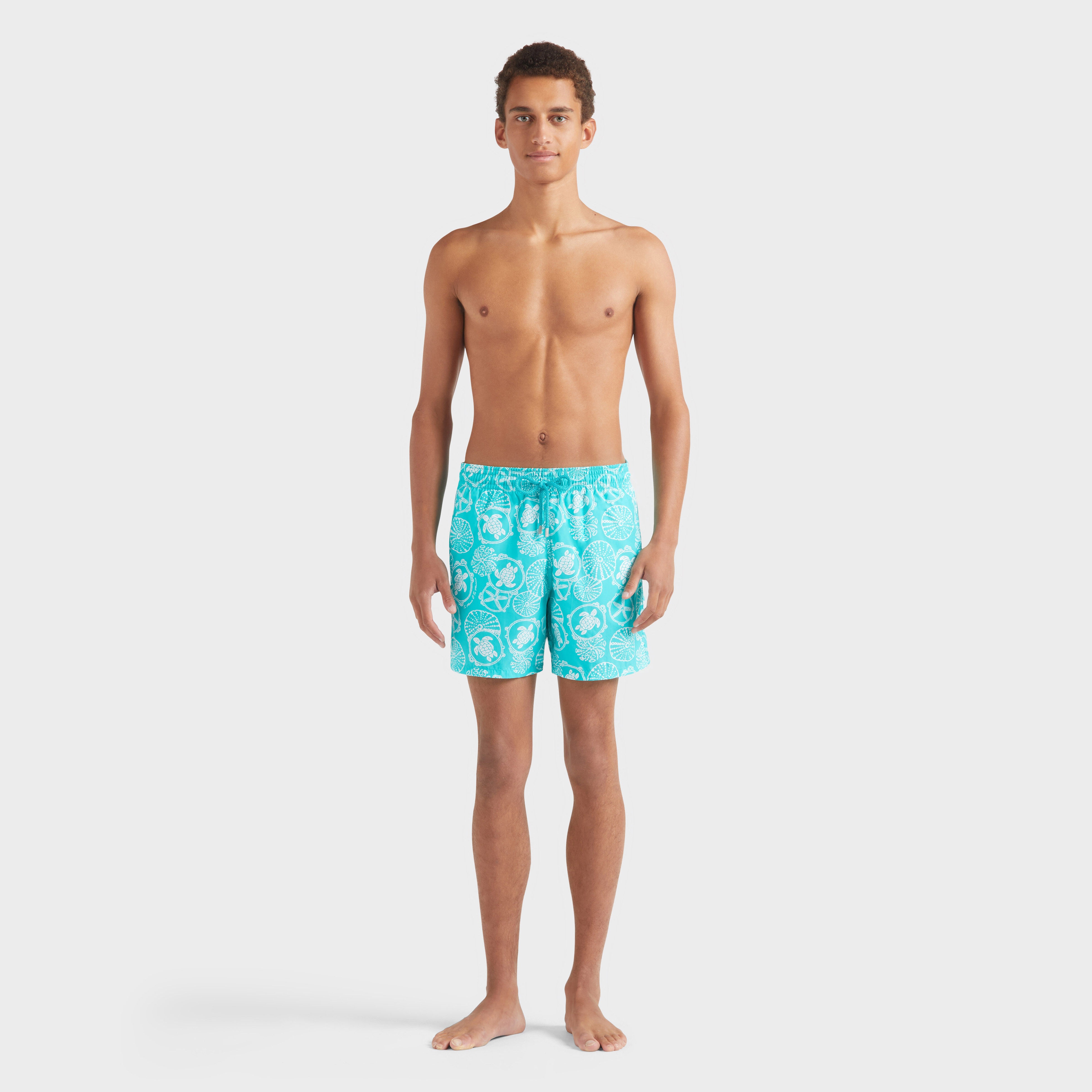 Men Swim Trunks Oursins Bicolores - 3