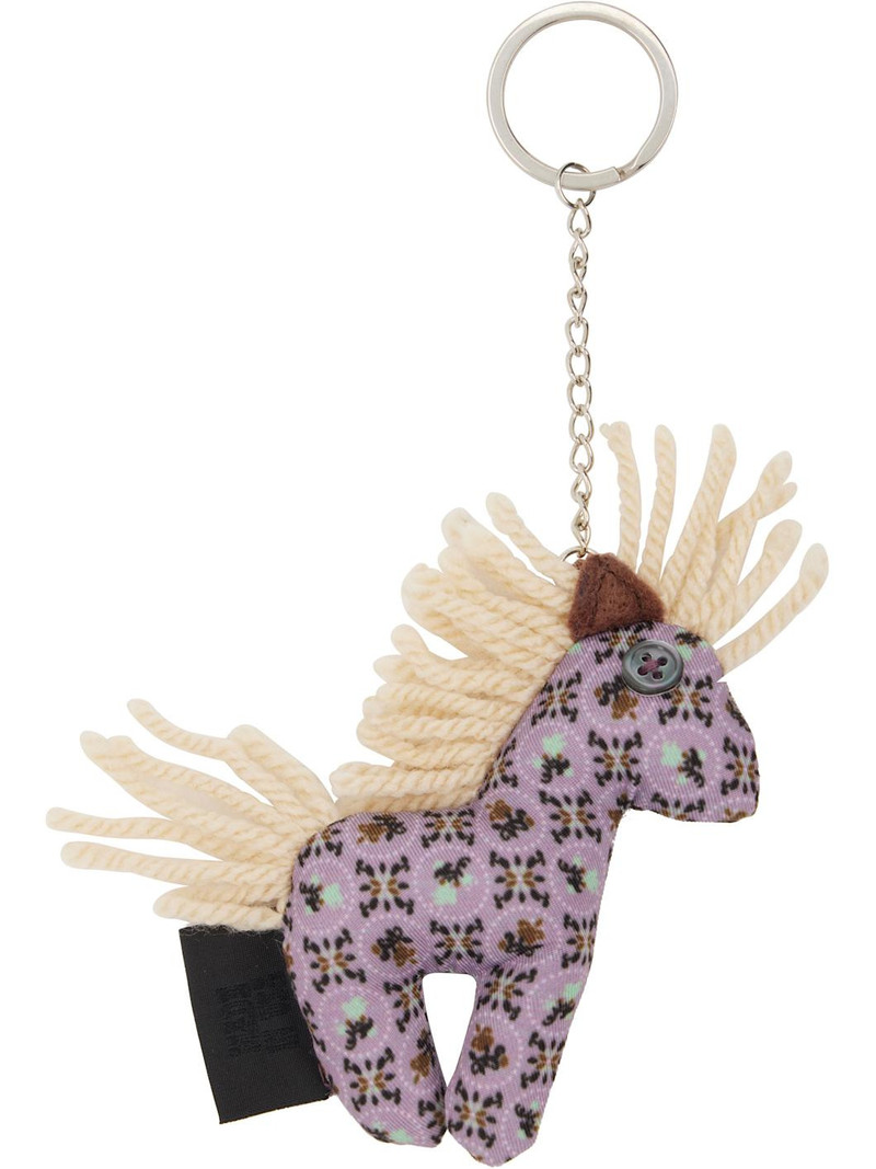 Purple Graphic Keychain 1