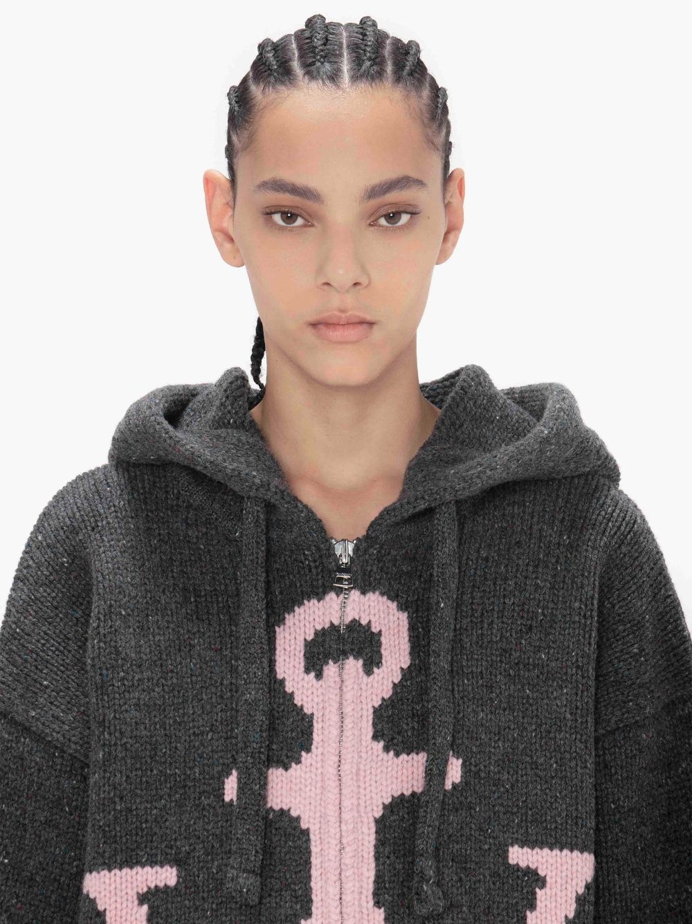 ZIP FRONT ANCHOR HOODIE - 5