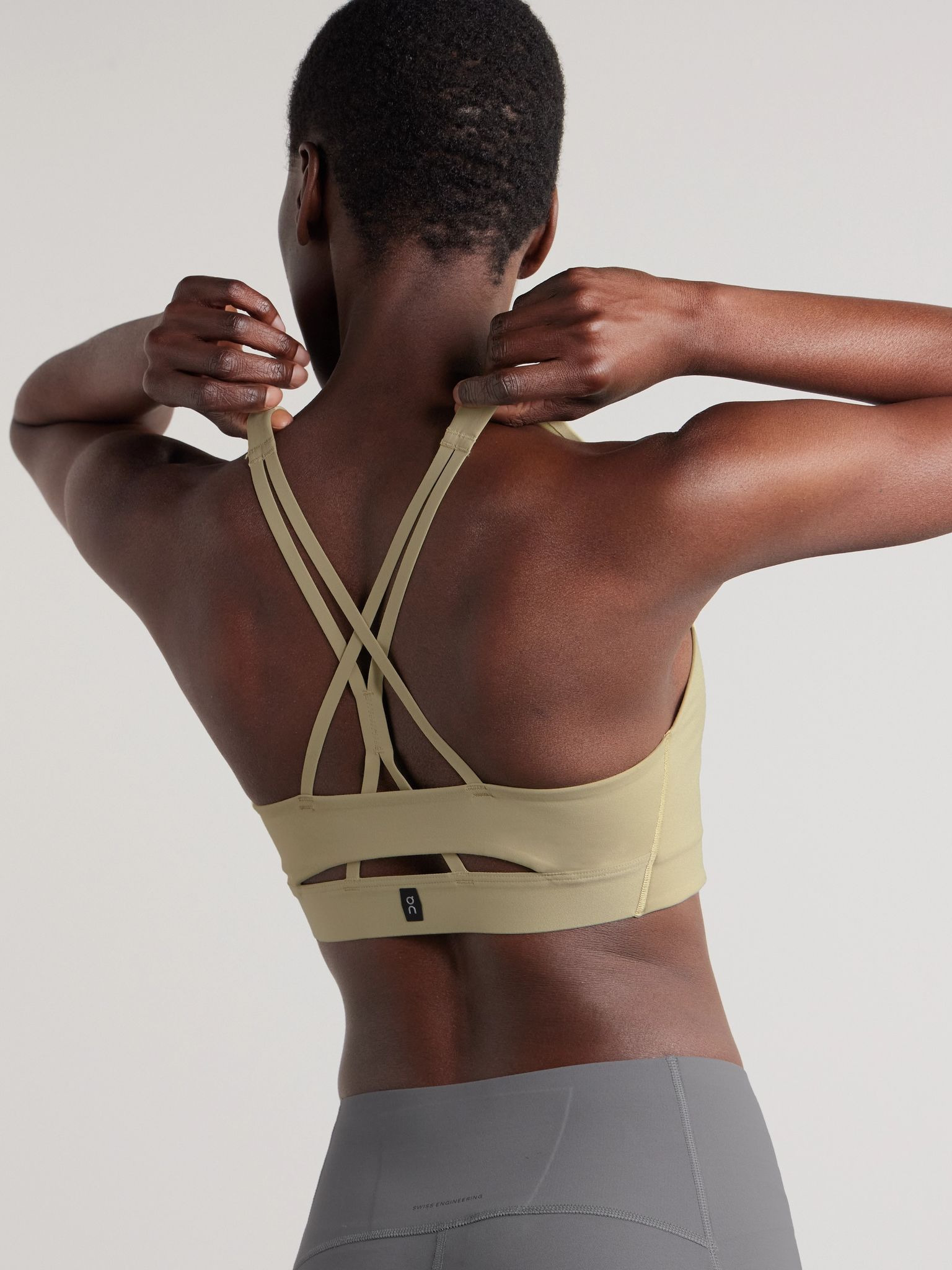 Studio recycled sports bra Green - 3