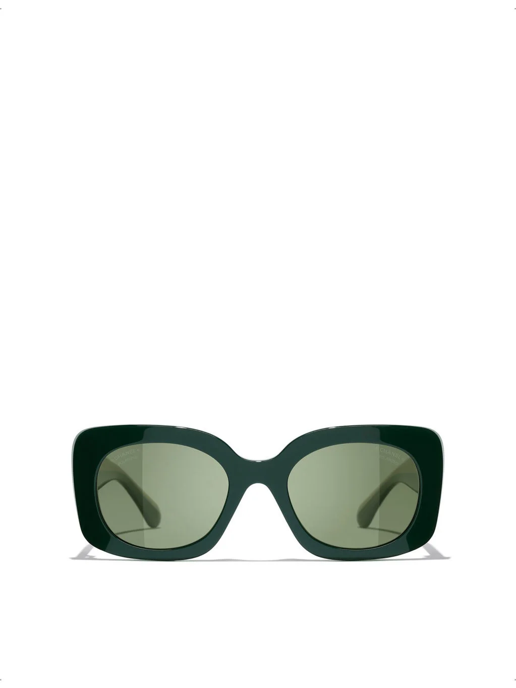 CH5563B Square-Frame Acetate Sunglasses - 1