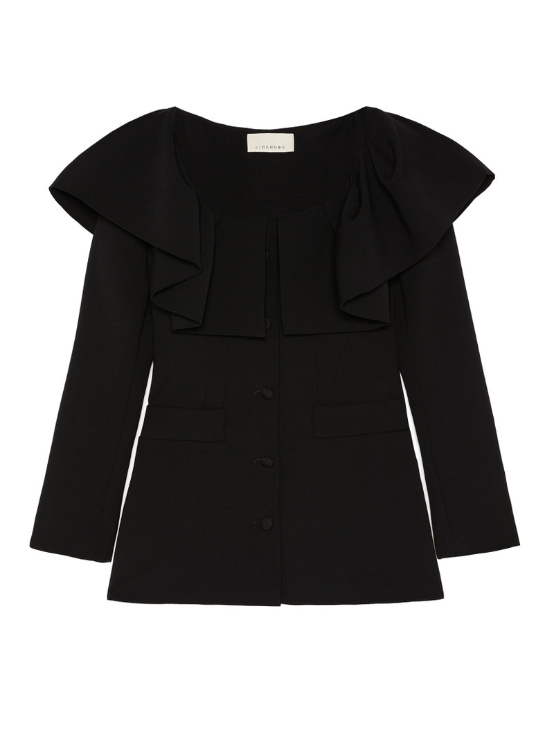 JKT7WB PIERROT JACKET WOOL BLACK 1