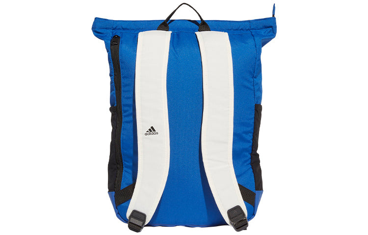adidas Classic Top-Zip Backpack 'White Blue' FT8756 - 3