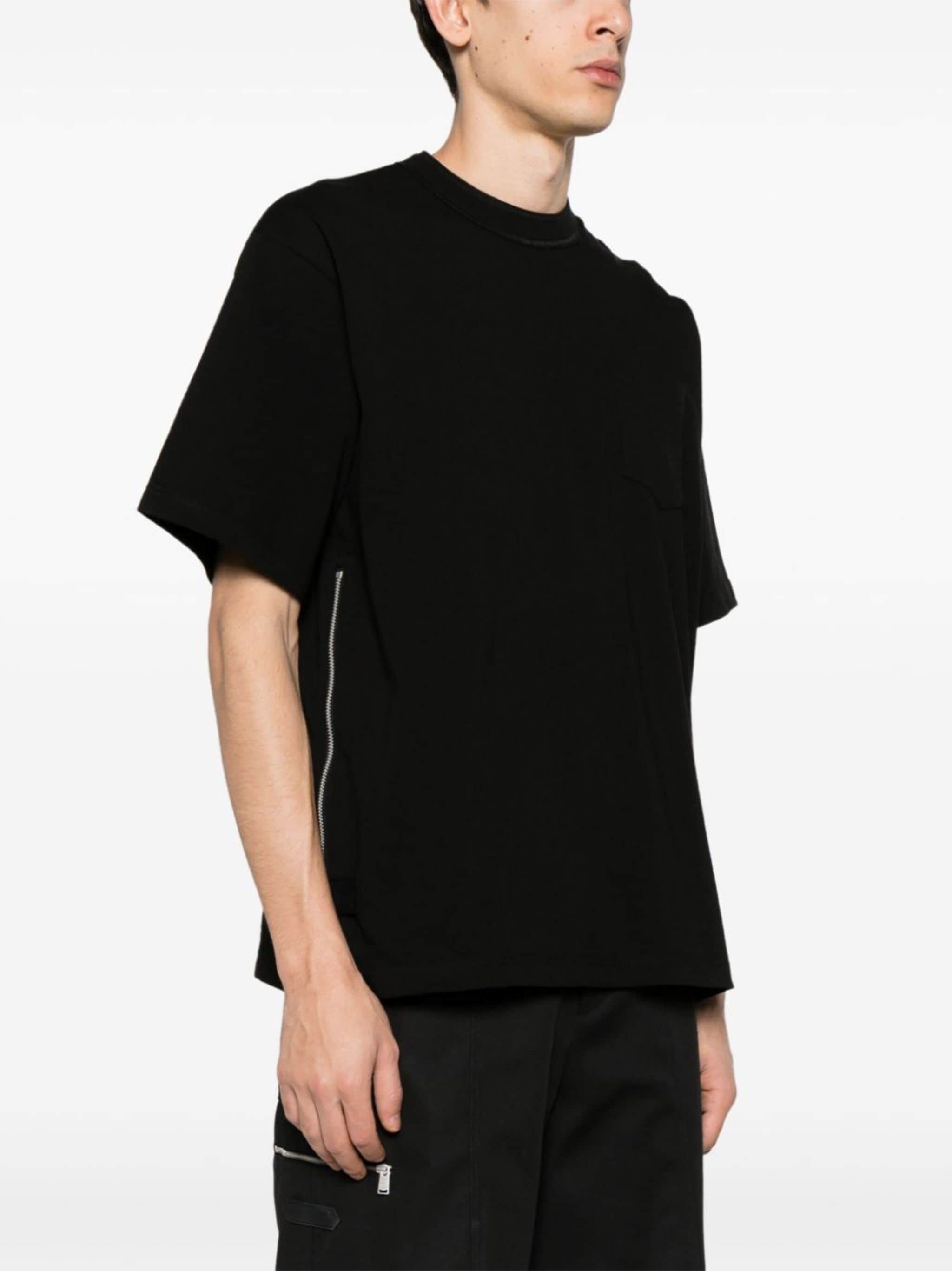 drop-shoulder cotton T-shirt - 3