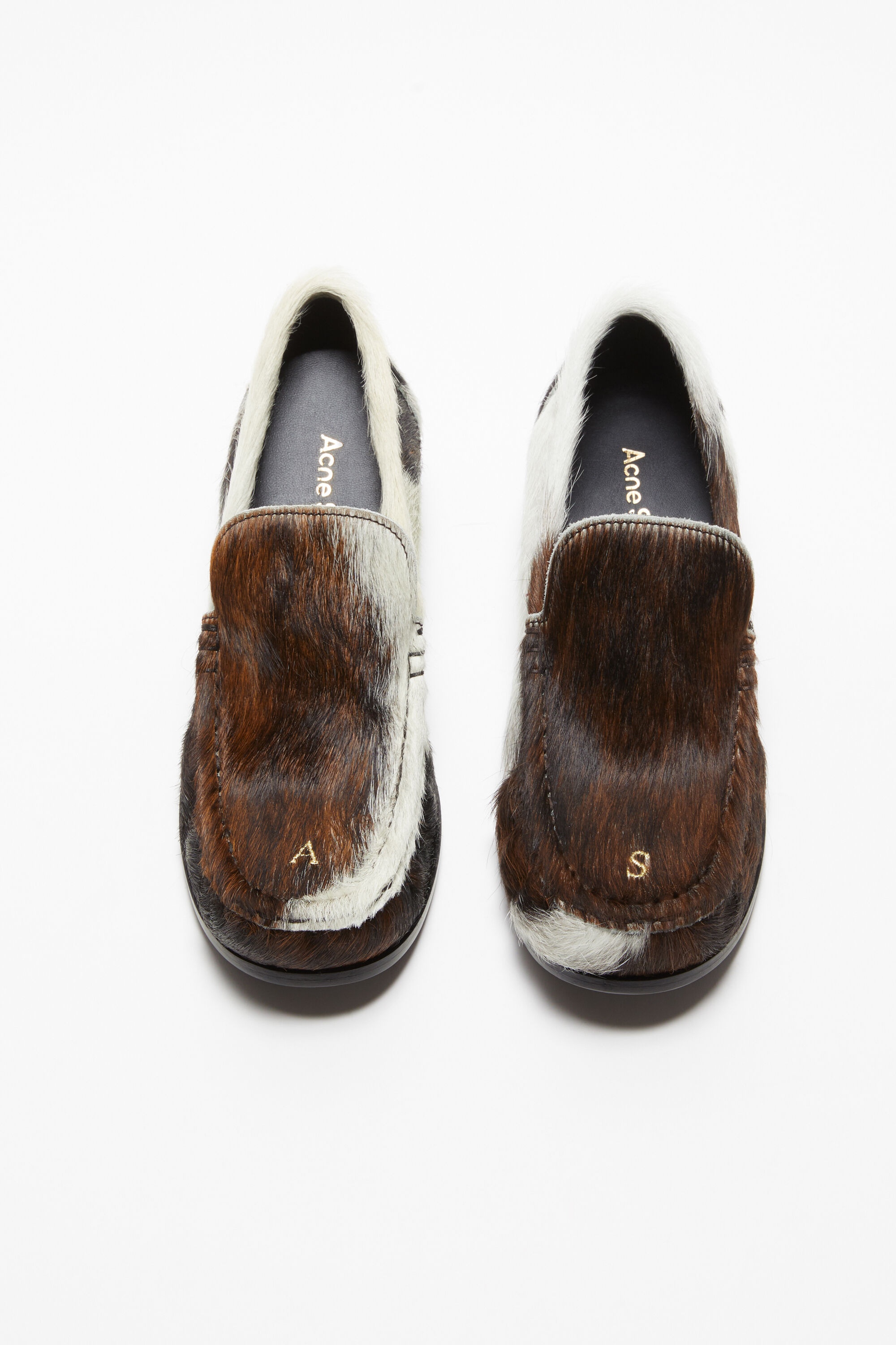 Leather loafers - Multi brown - 11