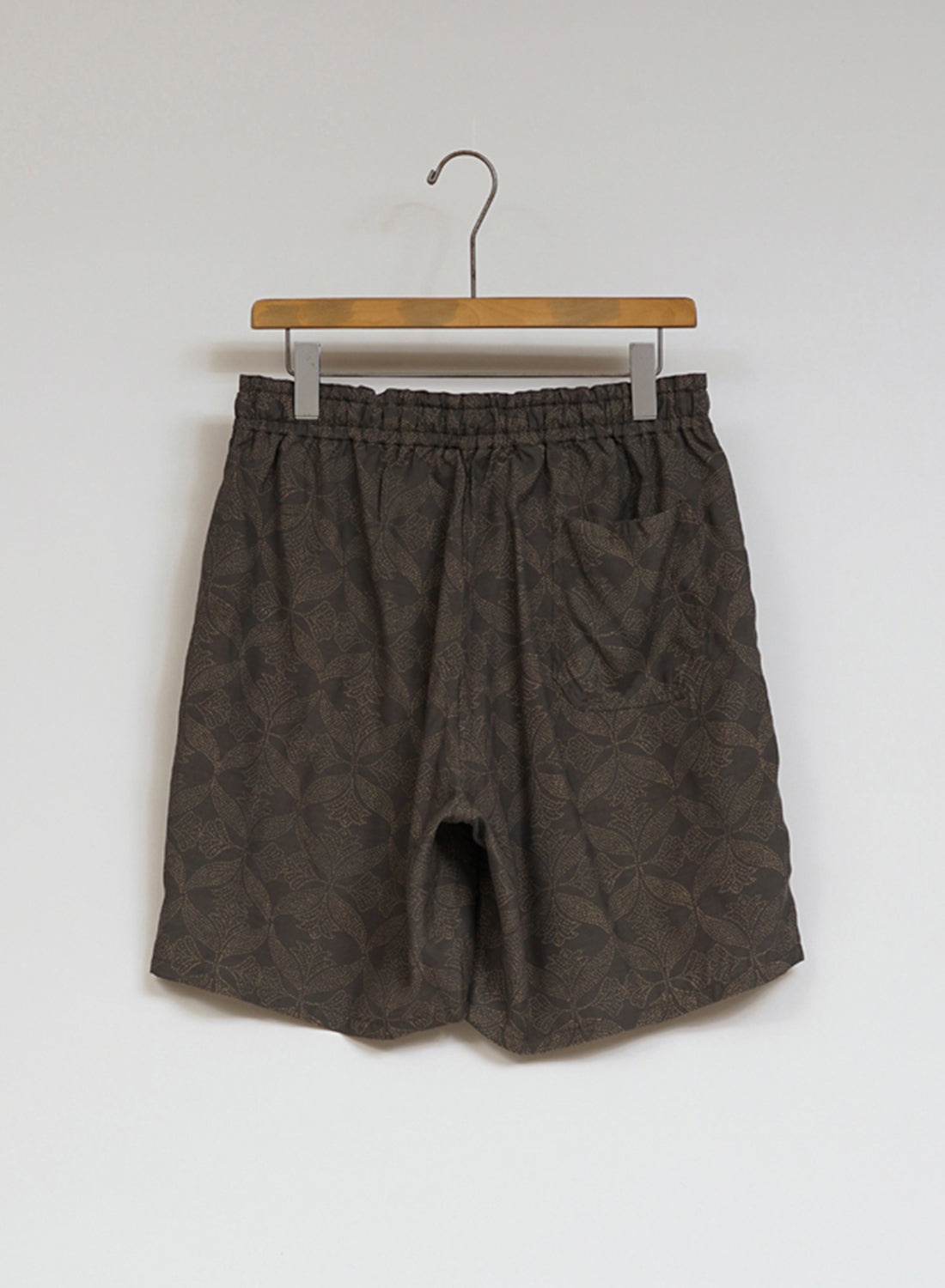 Utility Shorts Gujarat Print in Grey - 8