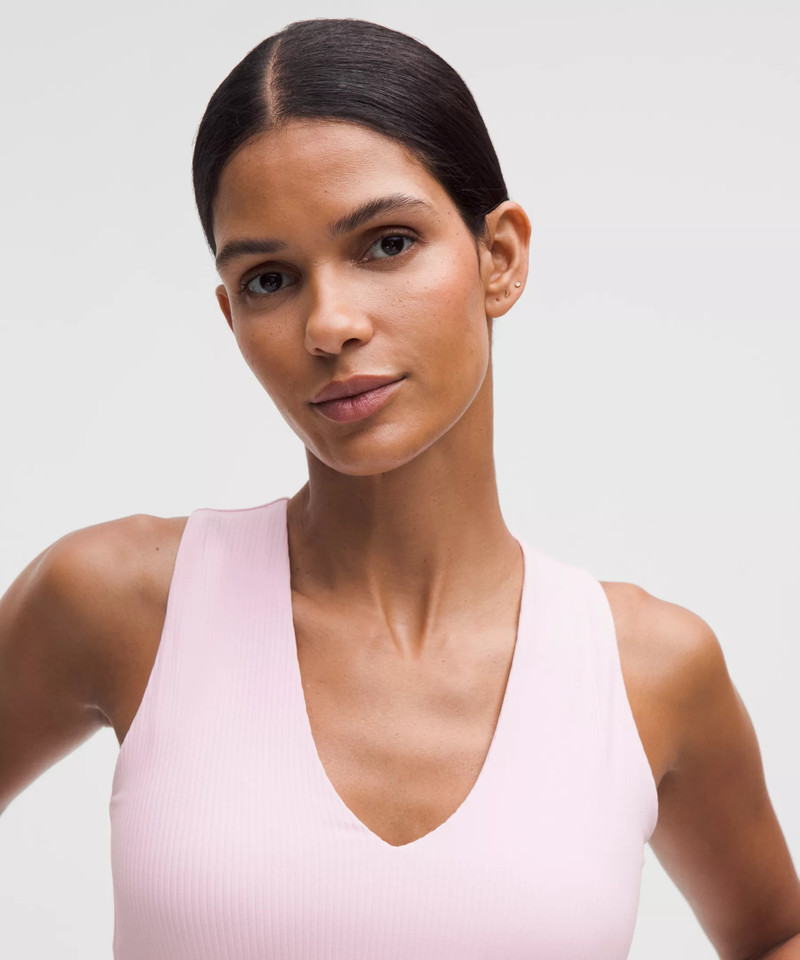 All It Takes V-Neck Tank Top Light Support, B–D Cup *Ribbed Nulu 4