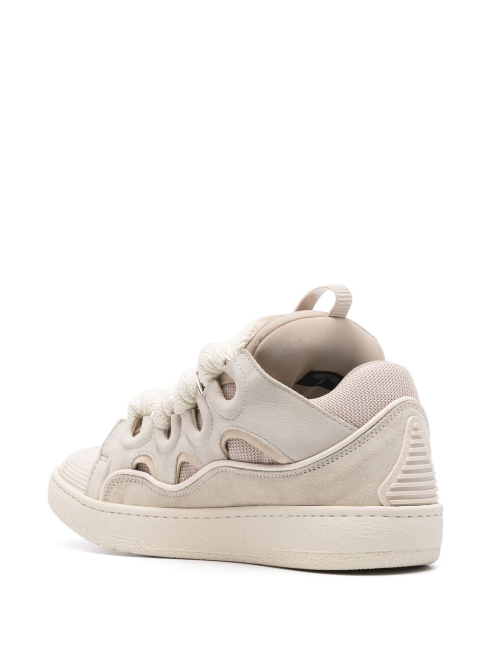 Curb leather sneakers - 3