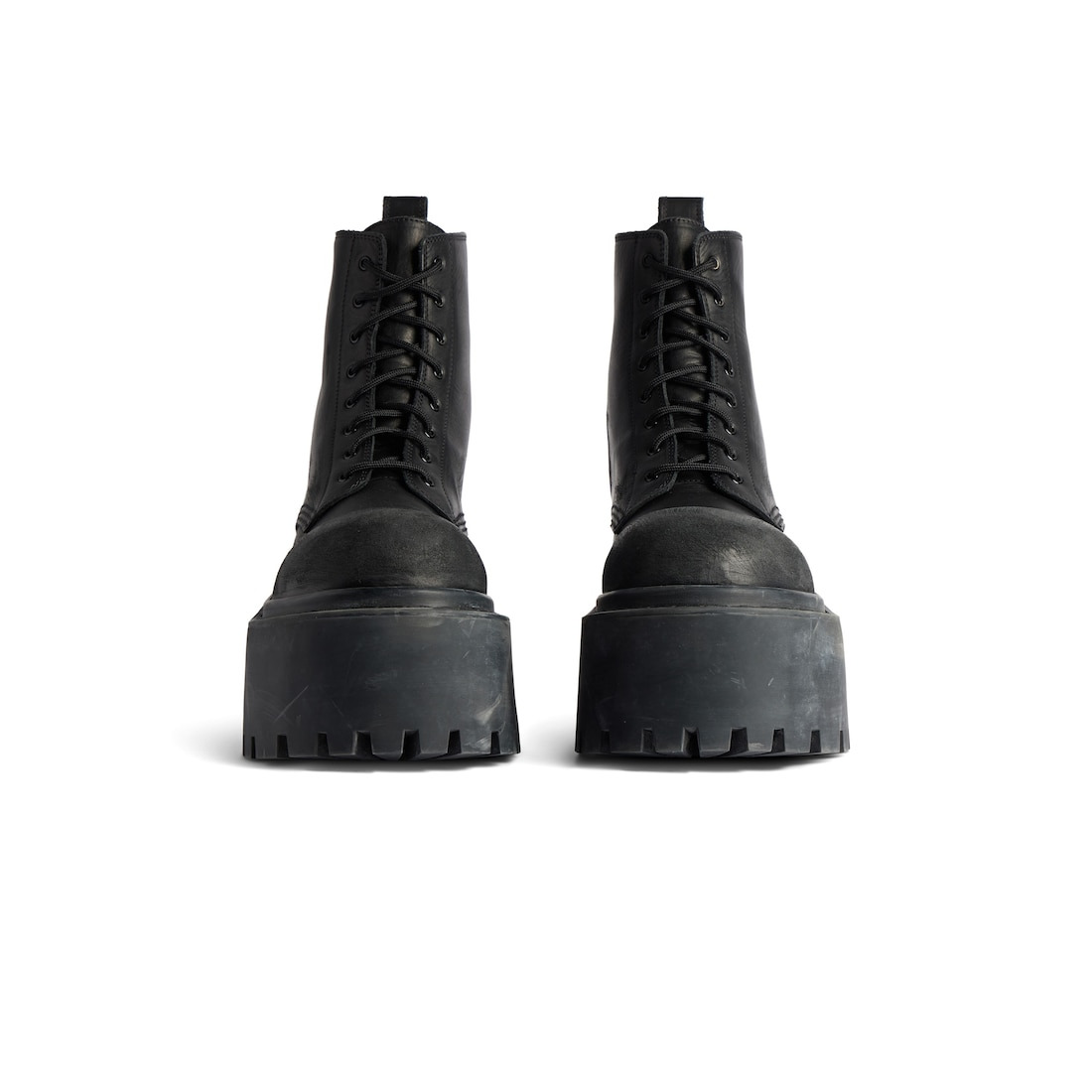 Women's Strike Platform Bootie in Black - 3