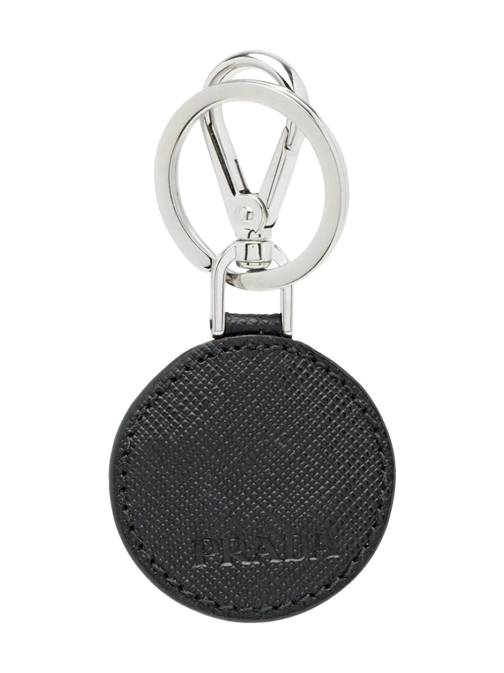 Saffiano Leather Keychain - 2