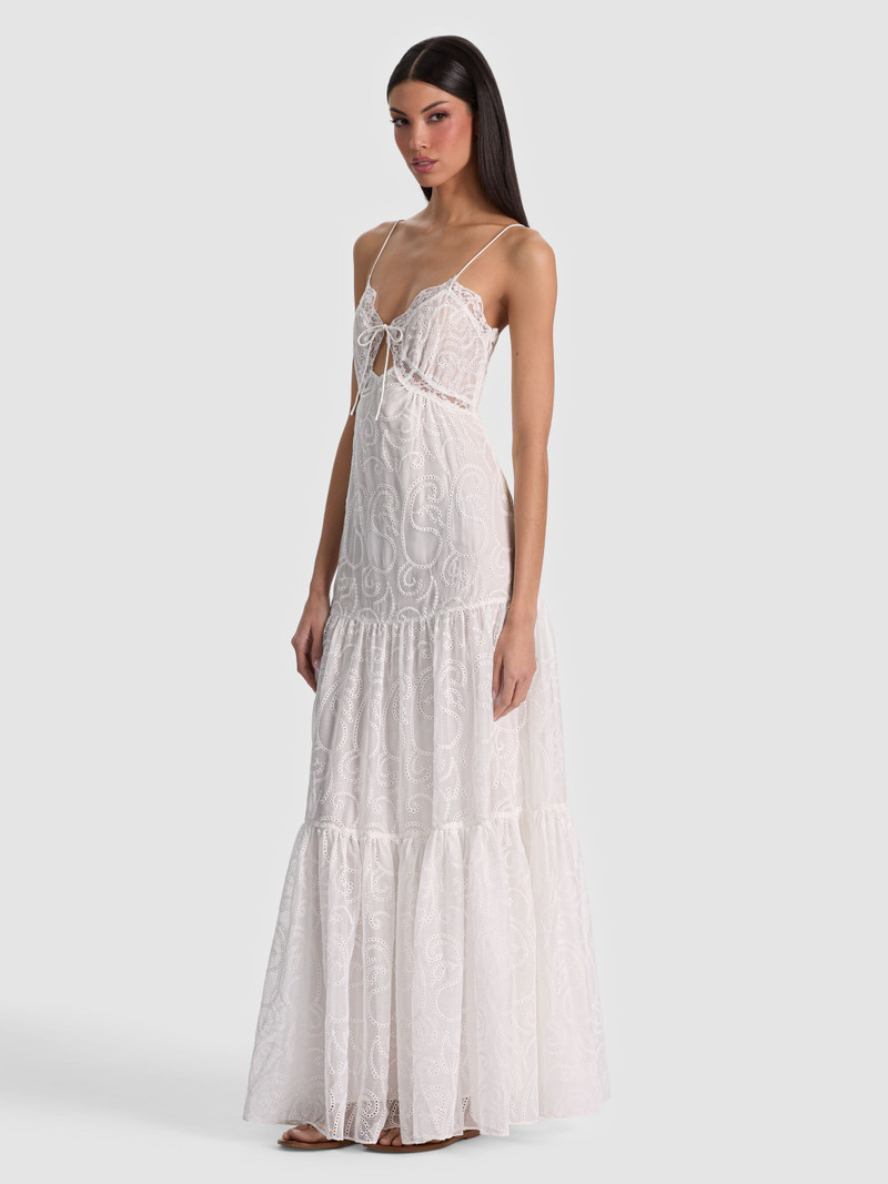 NICKY LACE TIERED MAXI DRESS 6