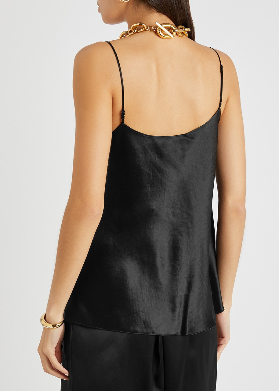 Hammered satin top - 3