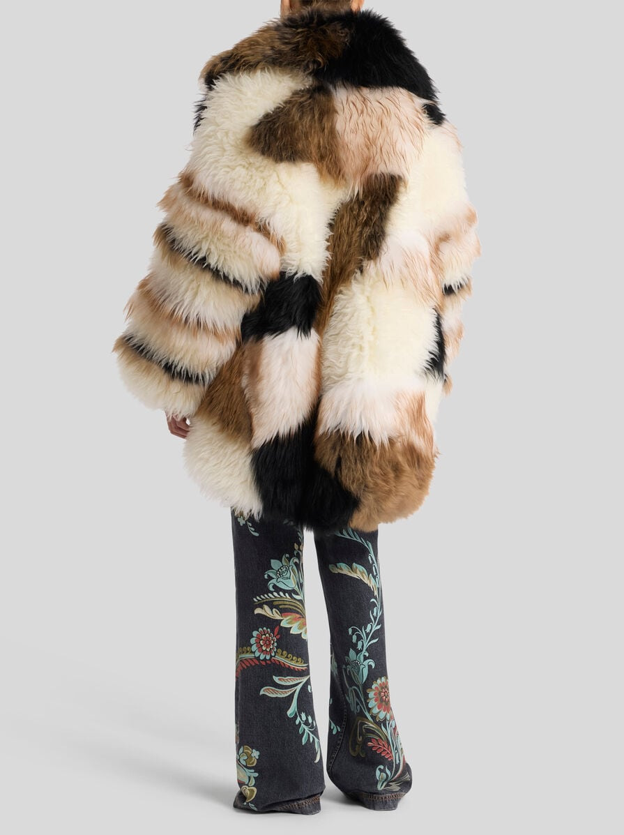 MIXED FUR COAT - 4