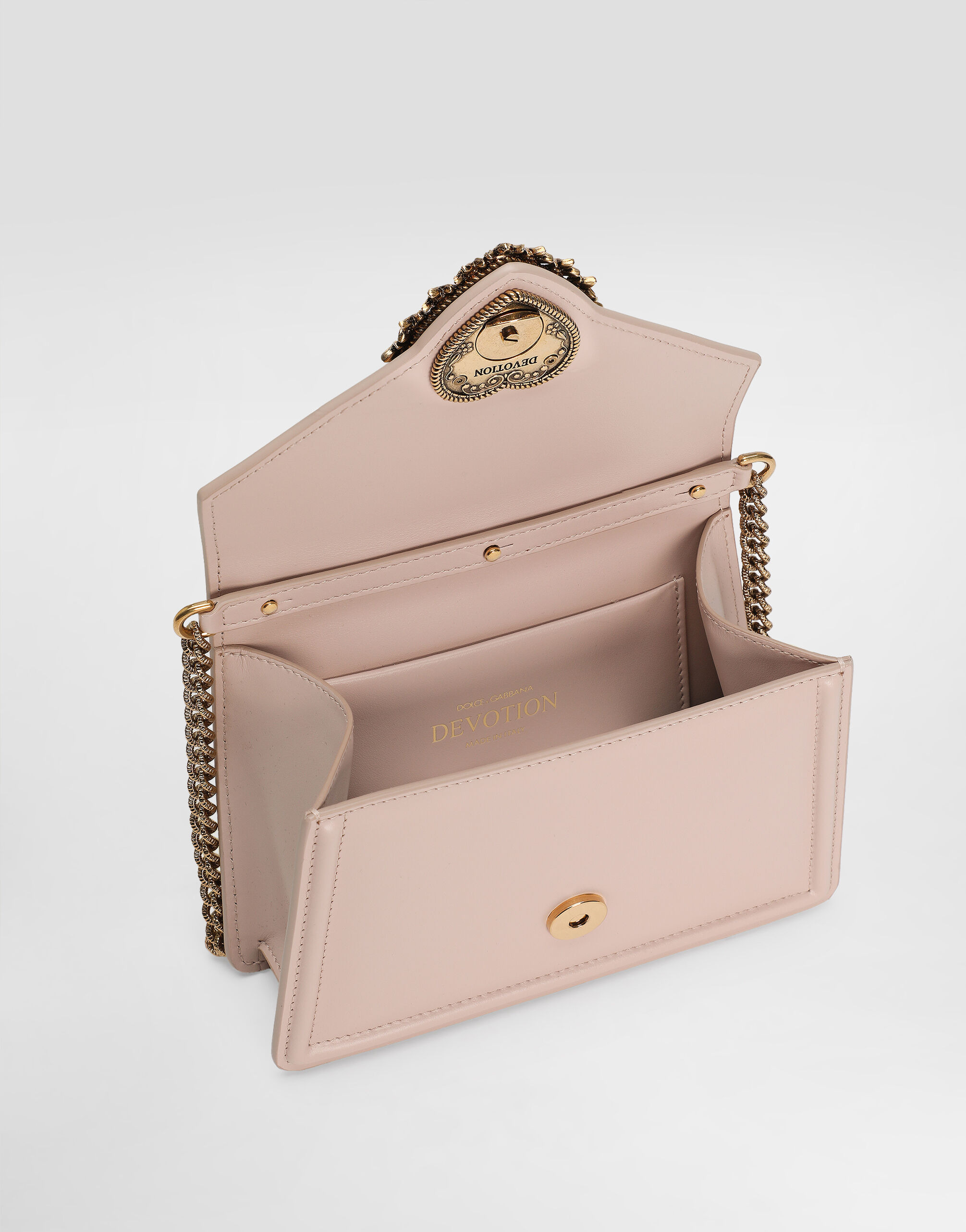Small smooth calfskin Devotion bag - 5