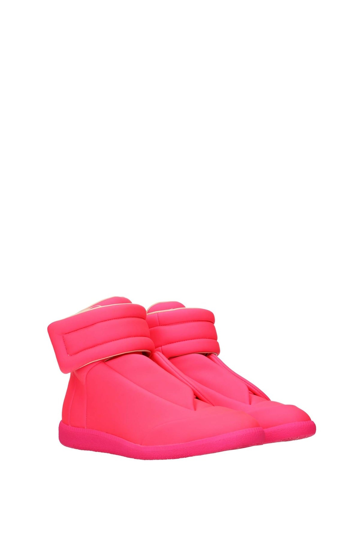 Sneakers Leather Pink Fluo Pink - 2