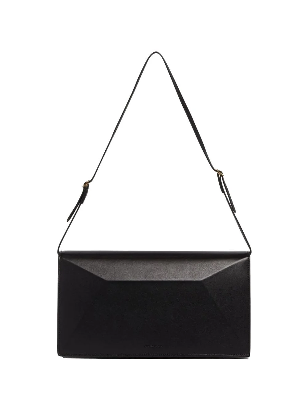 medium File geometric panelled shoulder bag - 1