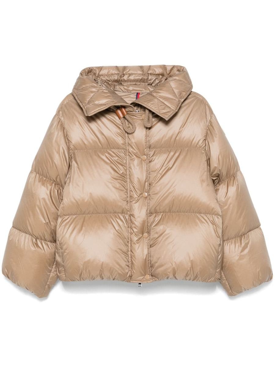 Moncler Coats Brown - 1