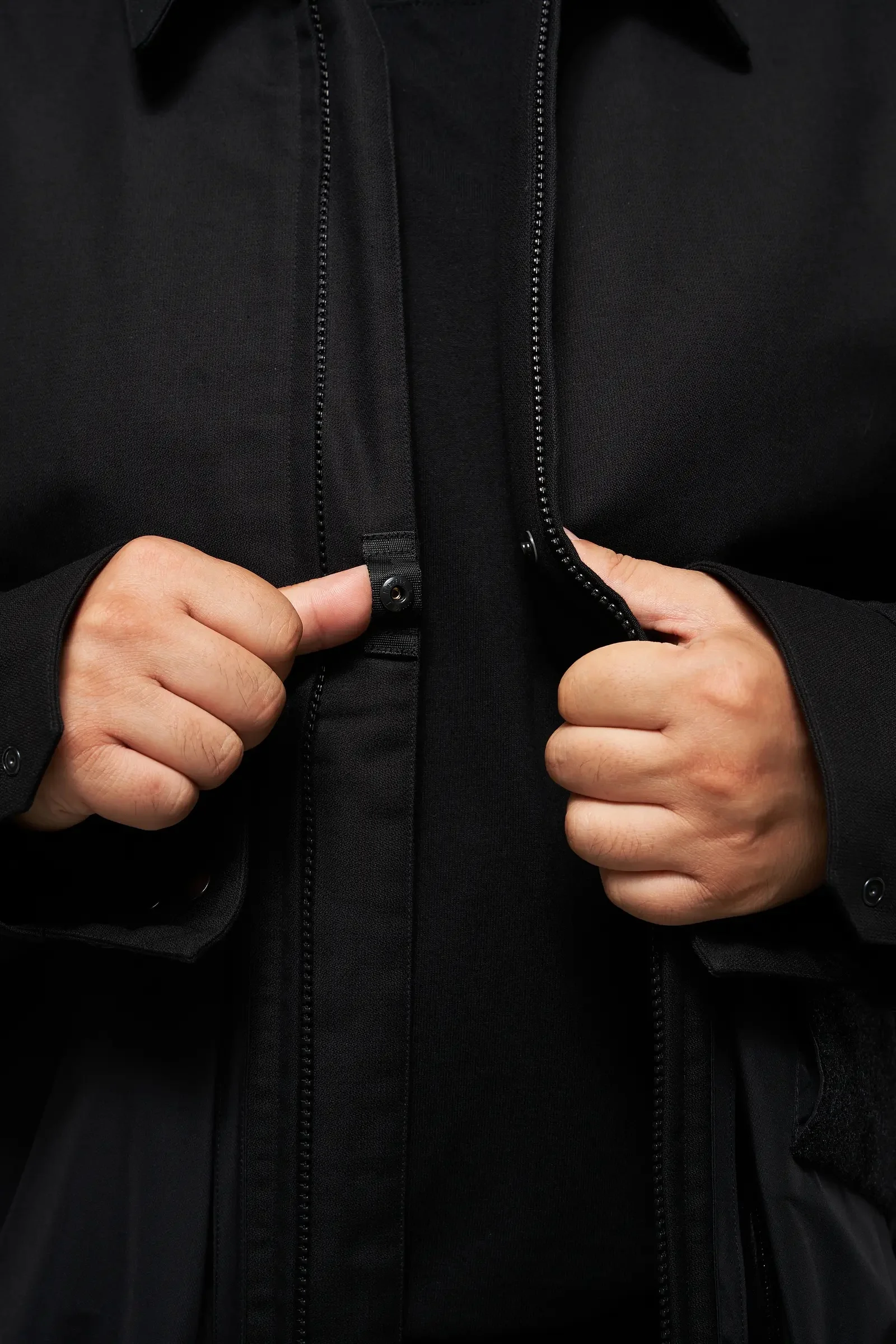 【ACRONYM】\"J121A-KI\"COTTON JACKET ACRONYM J121A-KI Cotton Jacket Black - J121A-KI_SS25 | REVERSIBLE