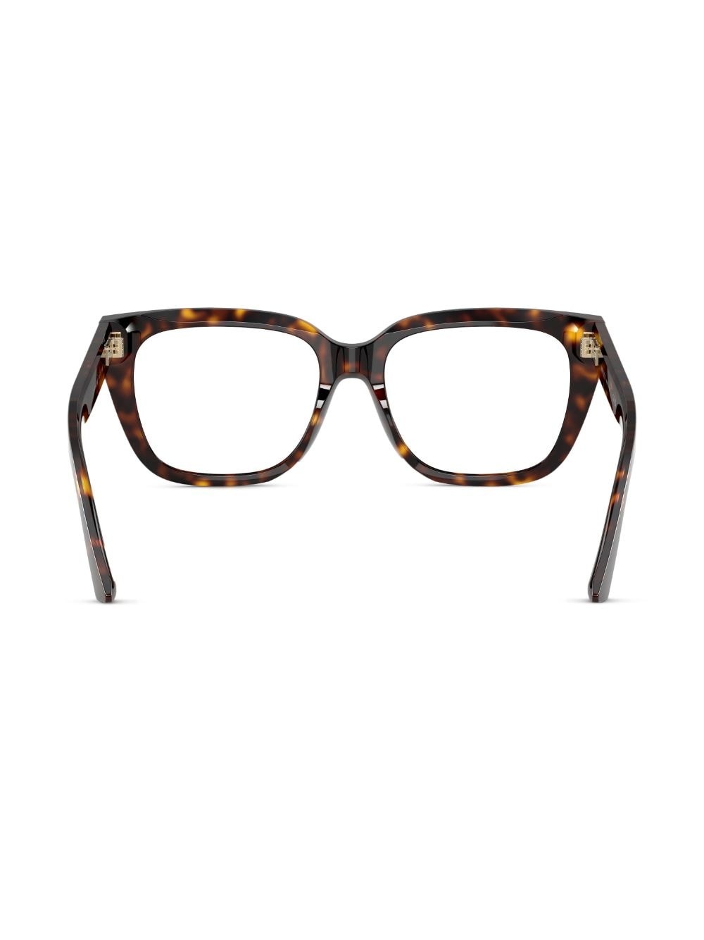 tortoiseshell-effect glasses - 4