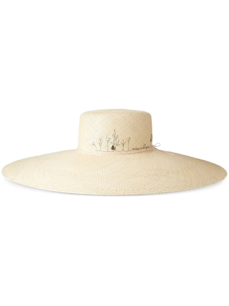 Josephine straw sun hat 1