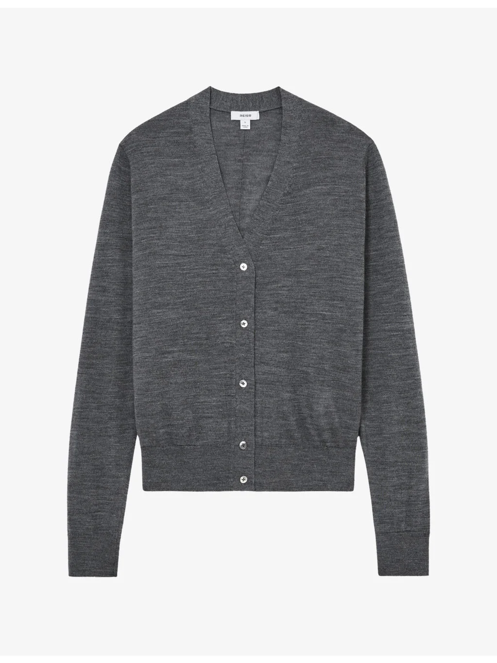 Simi V-Neck Wool Cardigan - 1