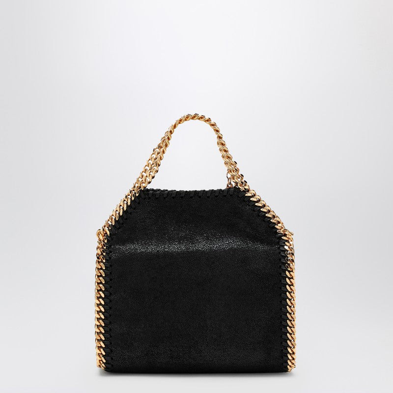 BLACK FALABELLA TOTE BAG MICRO - 2