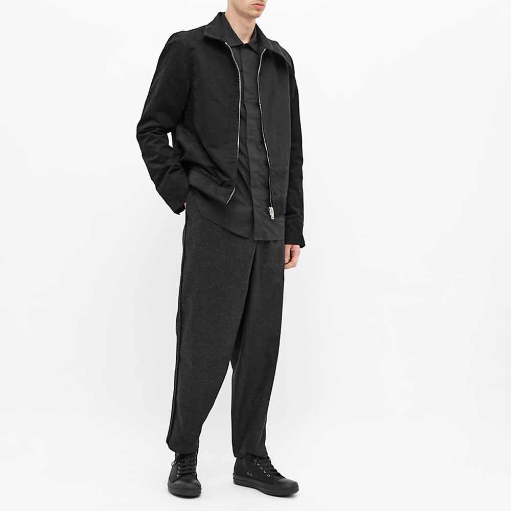 Rick Owens DRKSHDW Moleskin Brother Harrington Jacket - 7