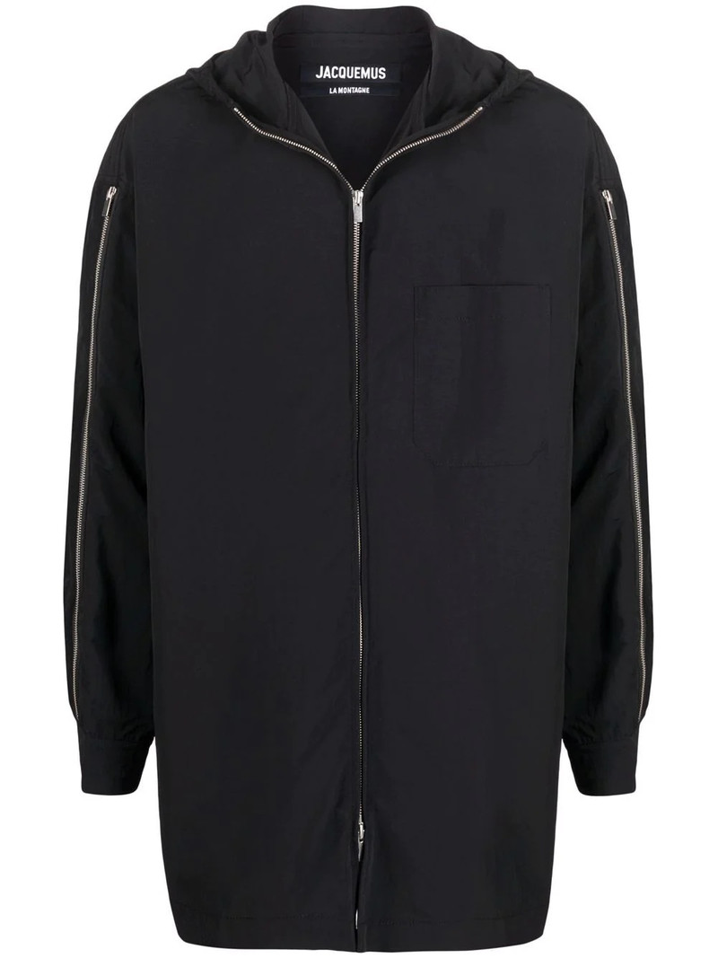 zip-sleeve 코트 1