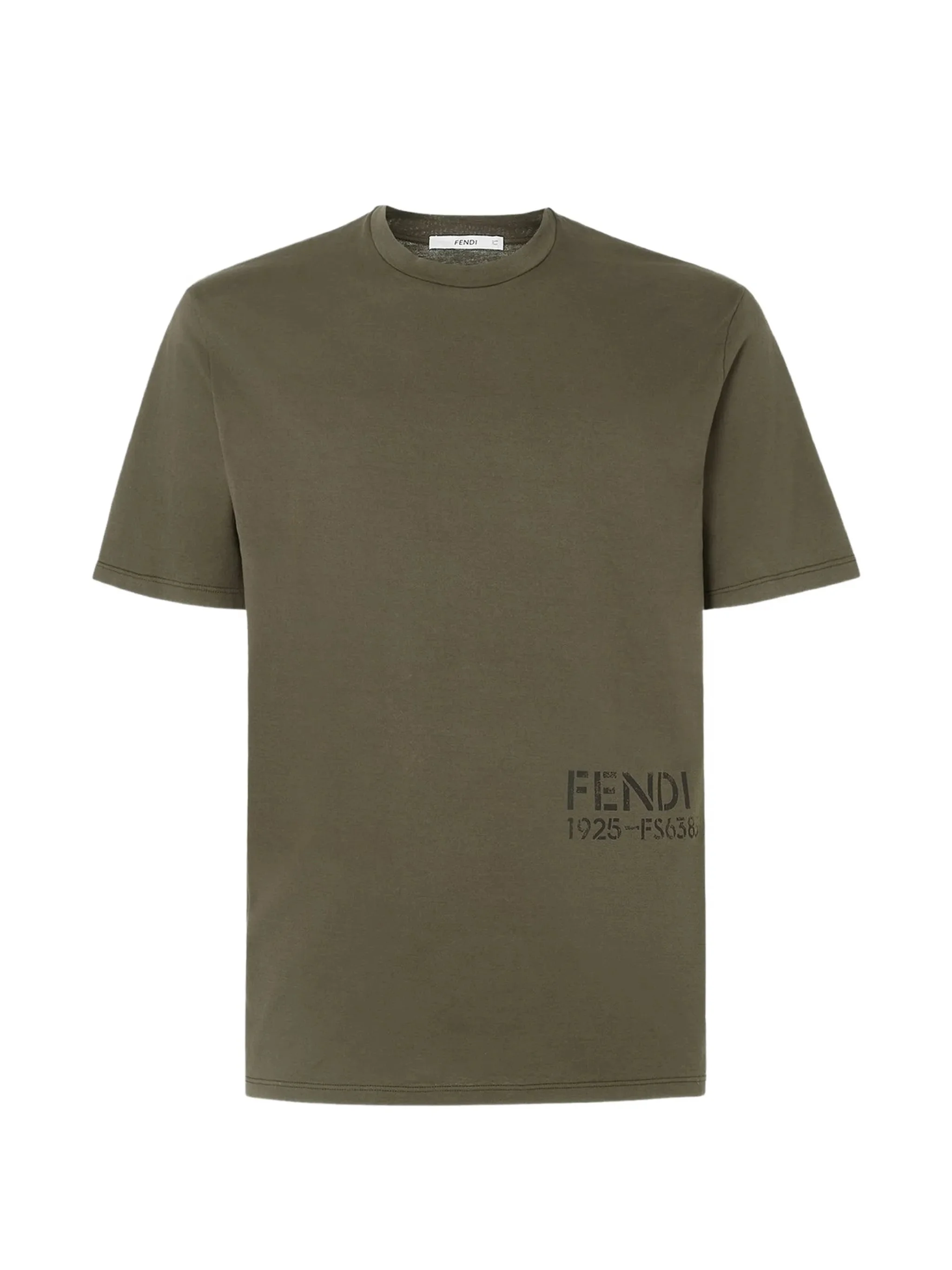 Fendi Logo-print Cotton T-shirt - 1