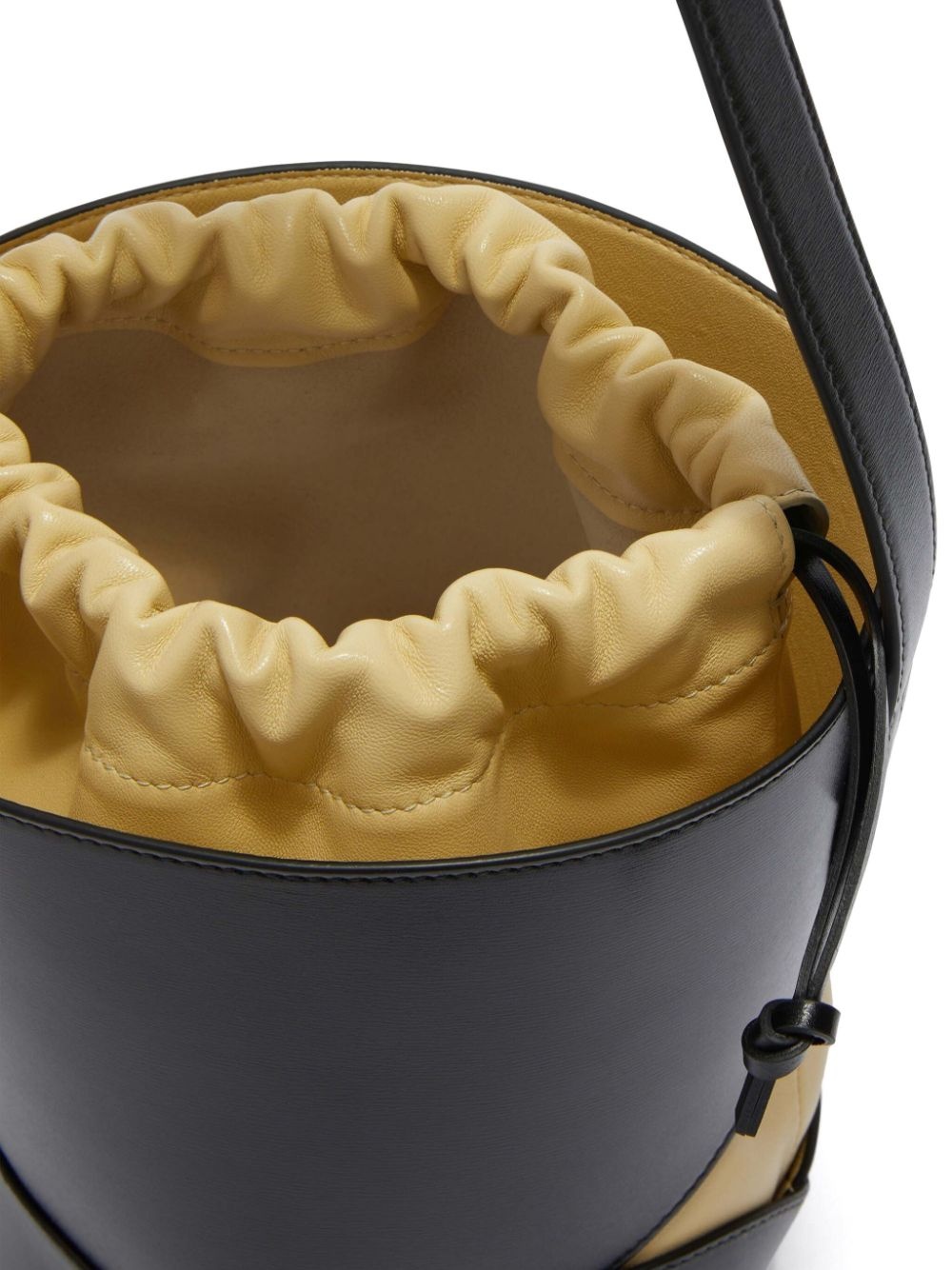 leather bucket bag - 4