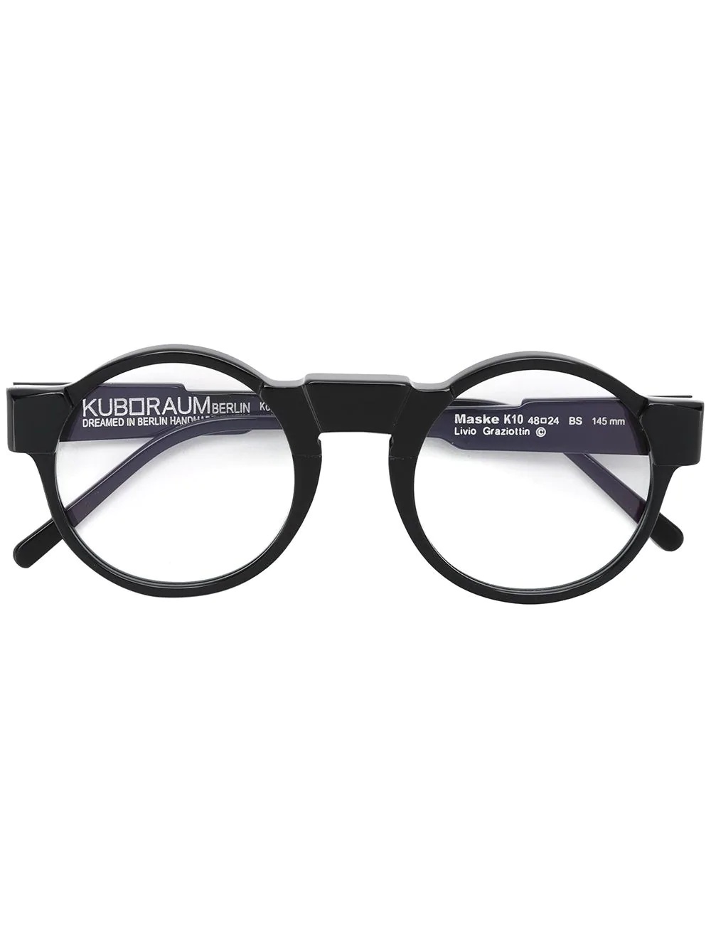 K10 round frame glasses - 1