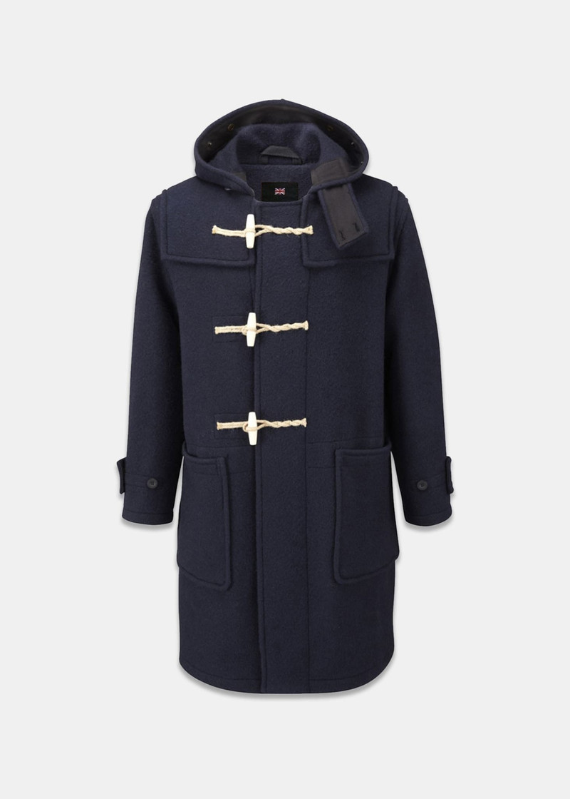 Men's Original Monty Duffle Coat Navy - 1