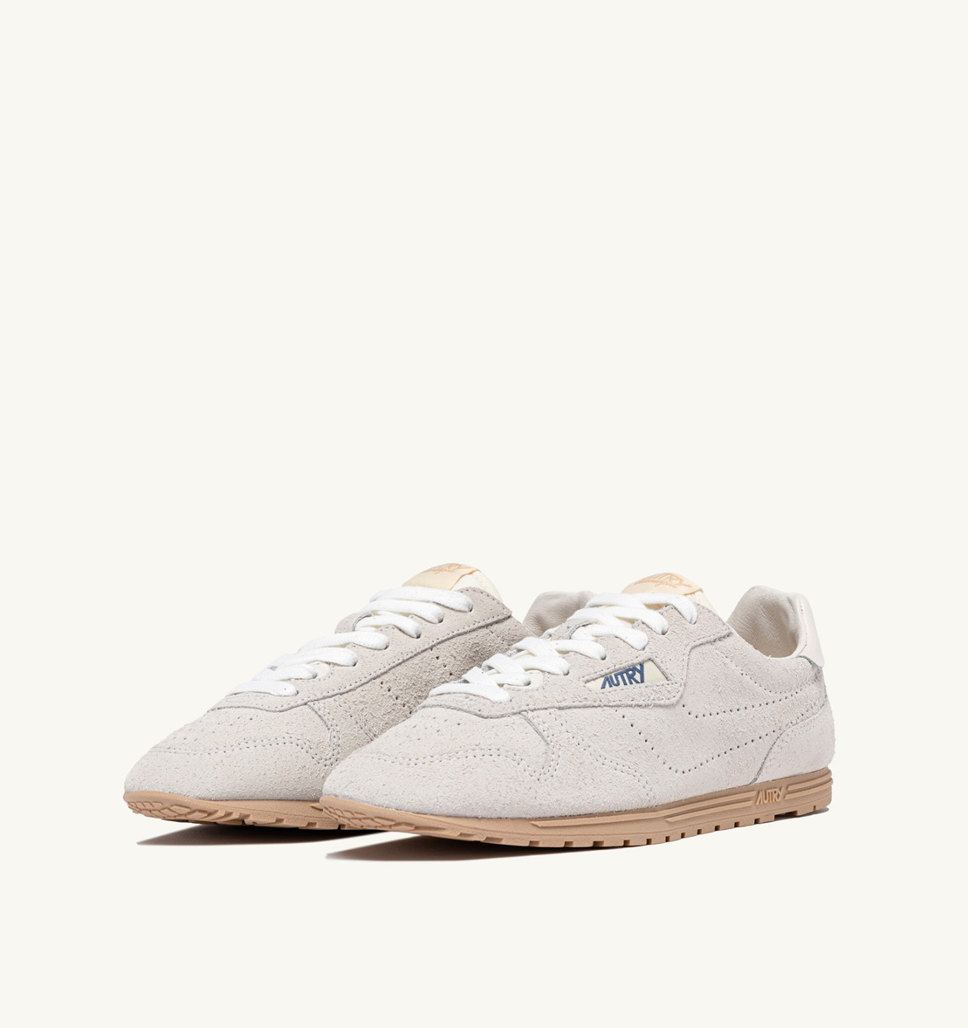 SNEAKERS WINDSPIN IN OFF WHITE SUEDE - 2