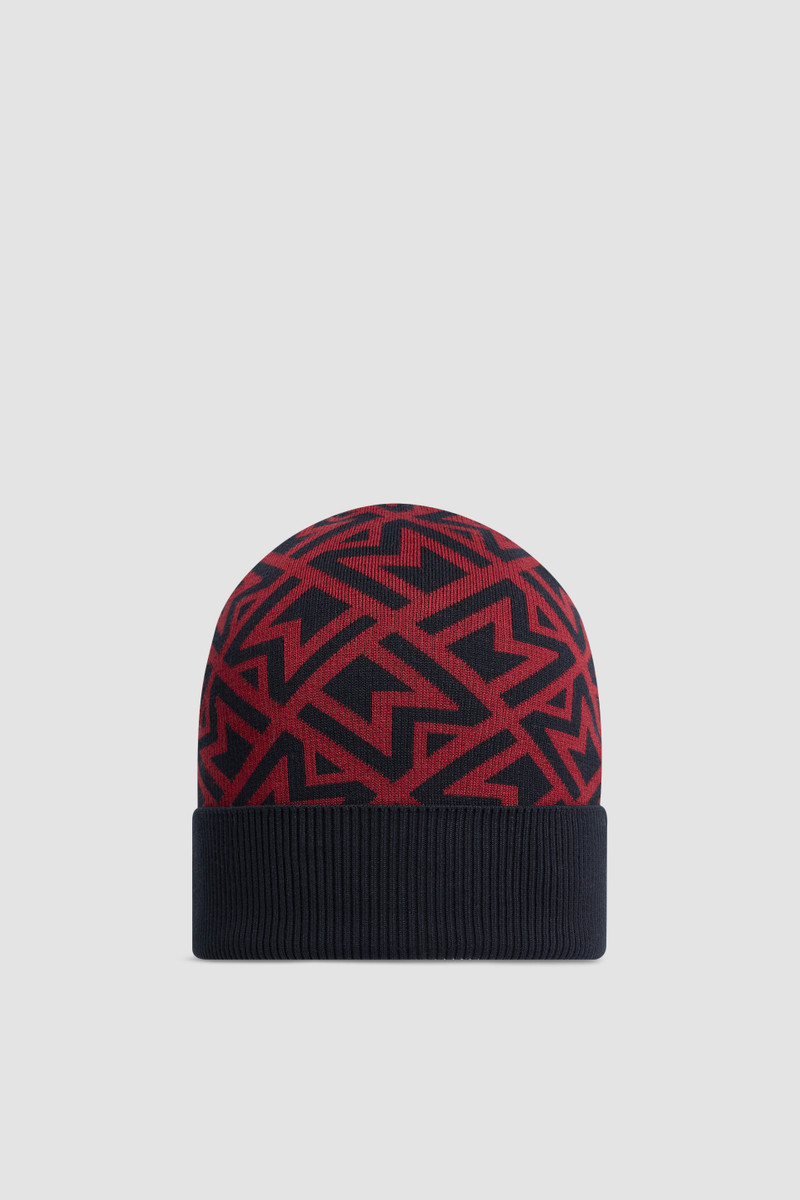 Monogram Jacquard Cotton Beanie 4