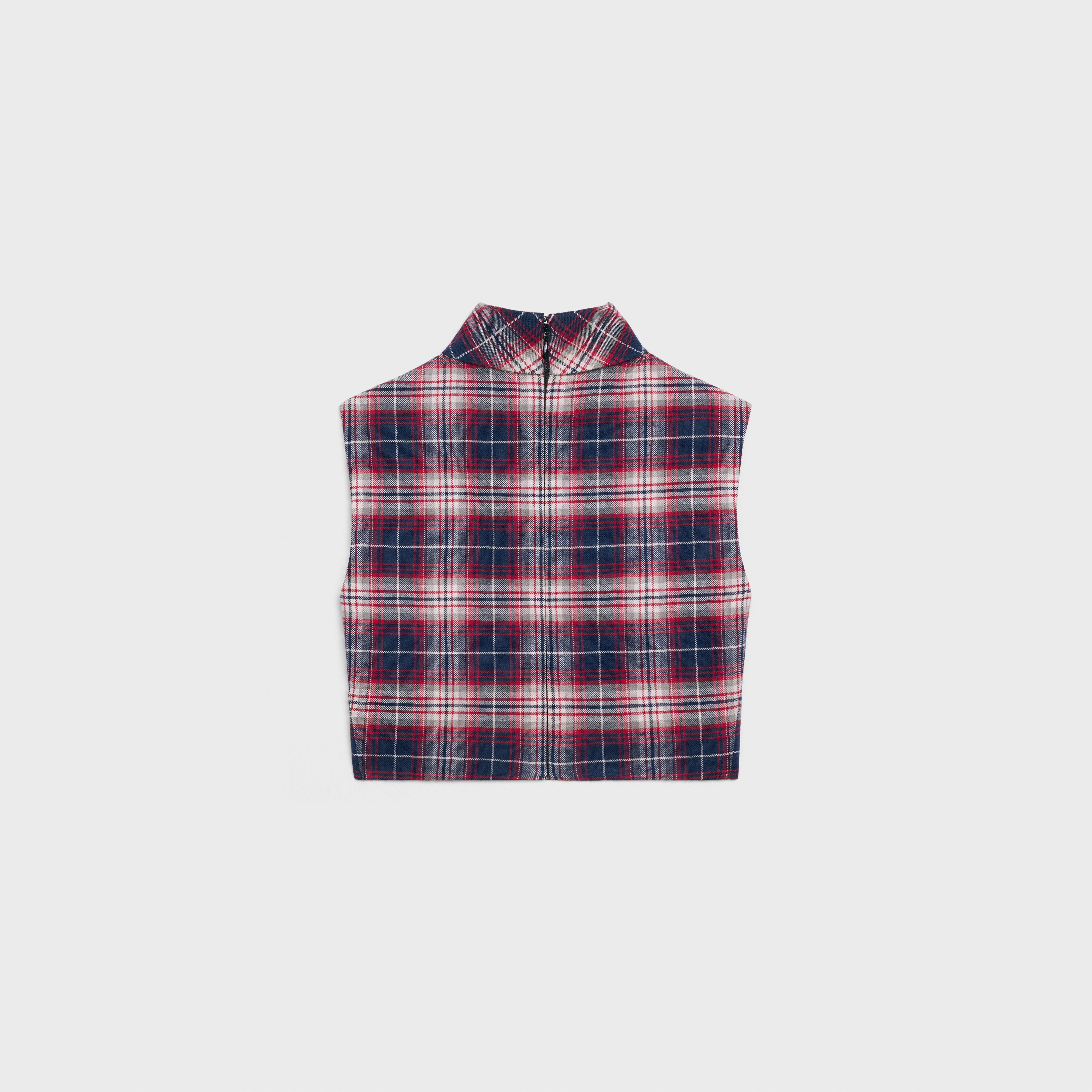 CROP TOP IN ALPINE CHECK - 2