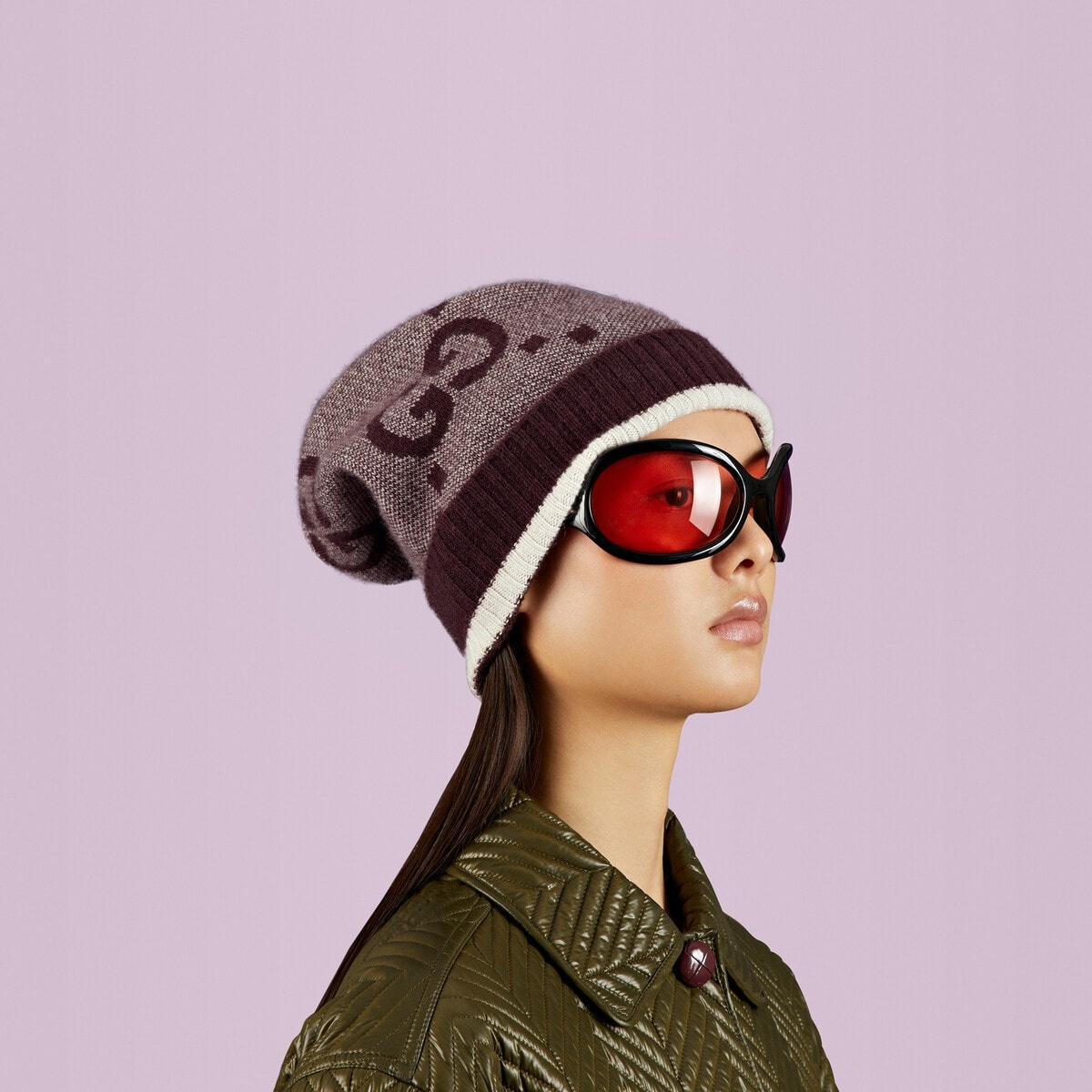 GG cashmere hat - 4