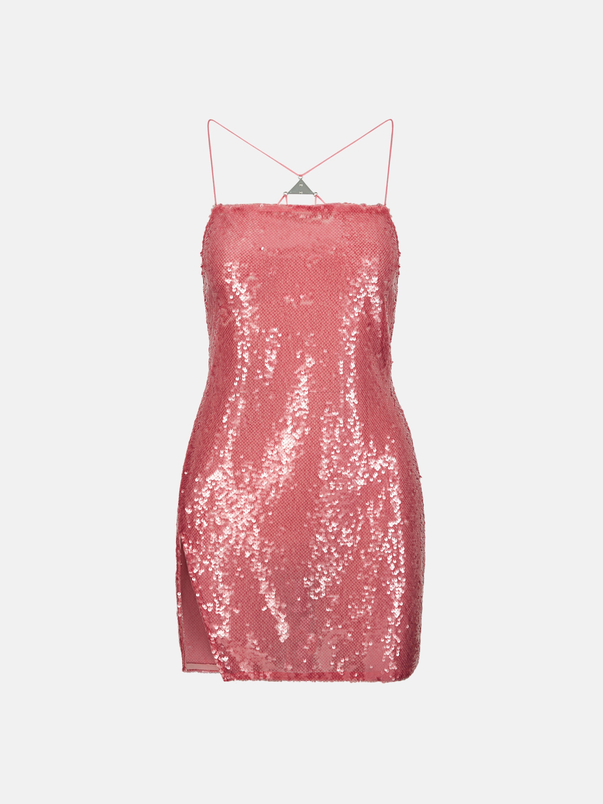 ''FUJIKO'' LIGHT PINK MINI DRESS - 1