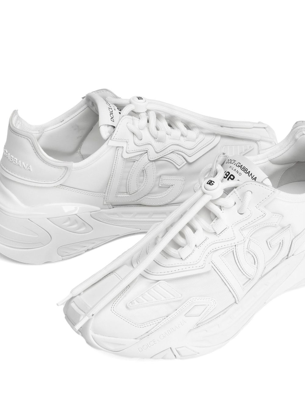 logo-embroidered sneakers - 4