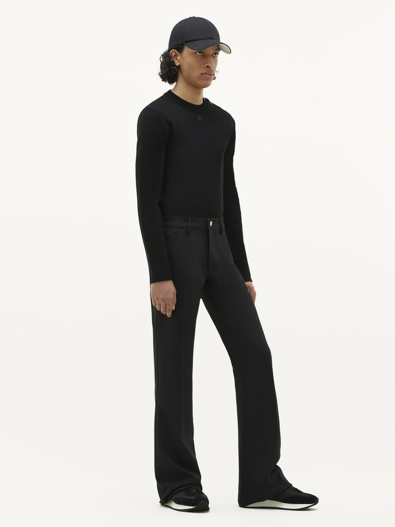 PLAIN KNIT SWEATER 3