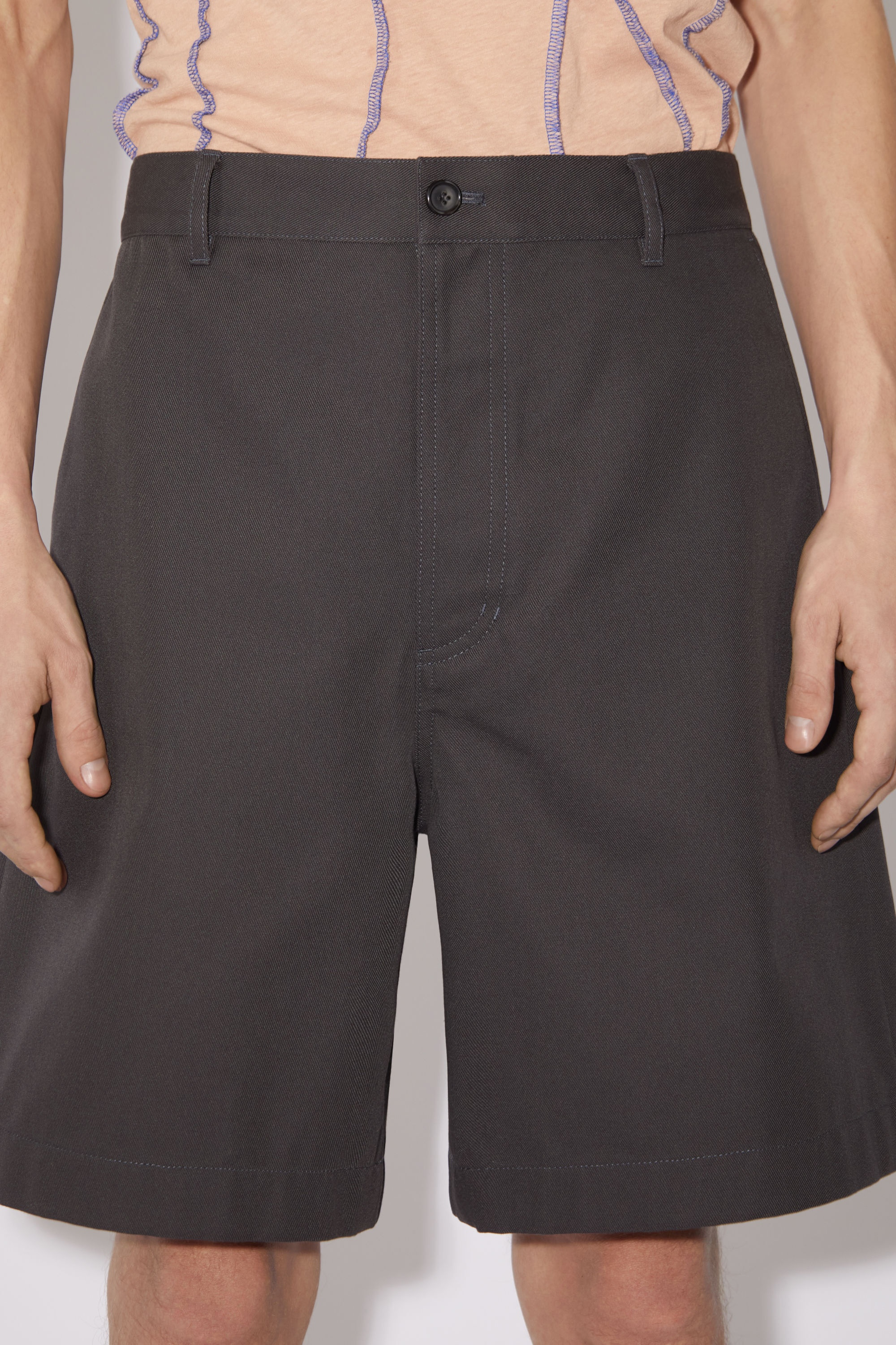 Casual shorts - Anthracite grey - 5