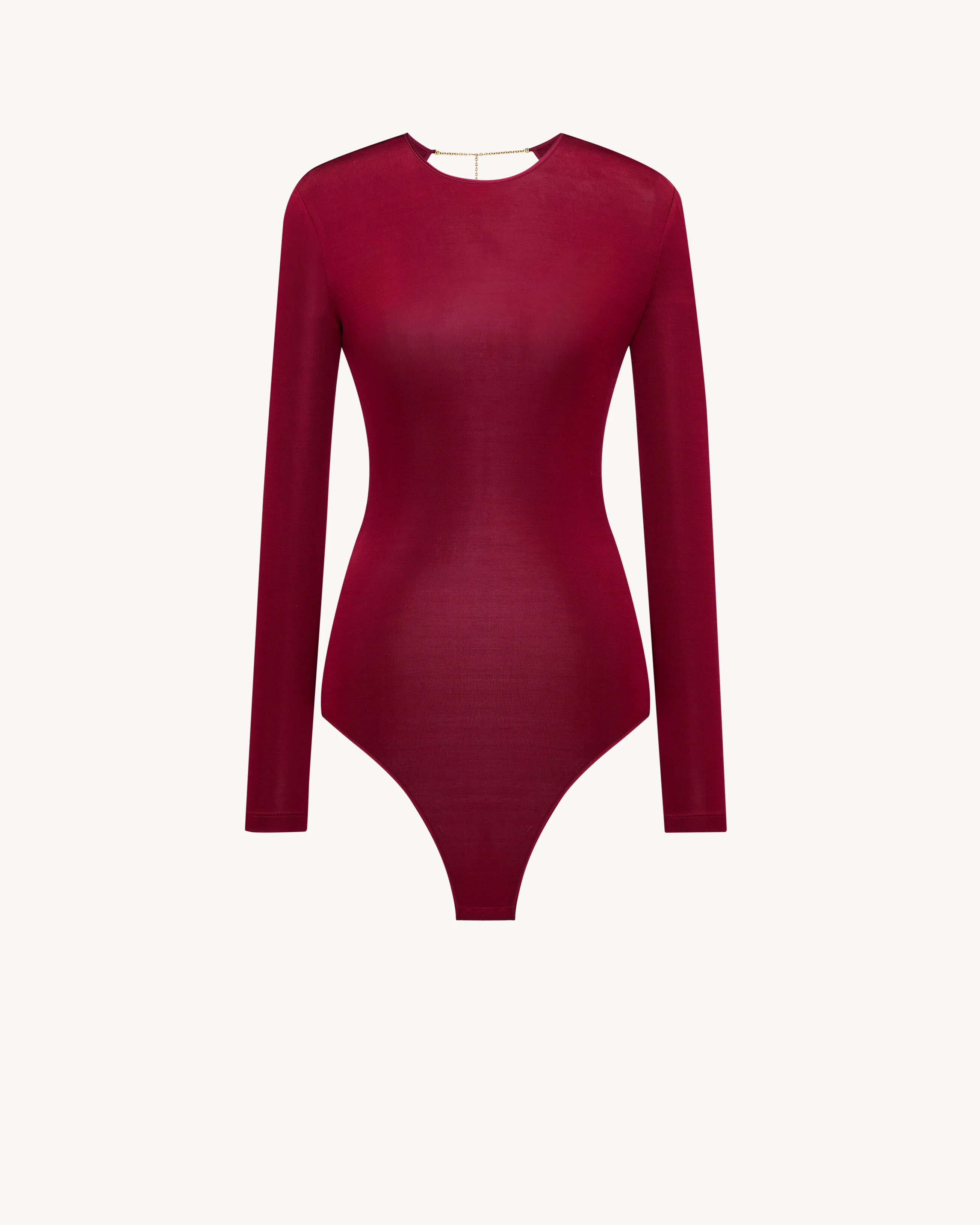 CASSANDRE BACKLESS BODYSUIT IN JERSEY - 1