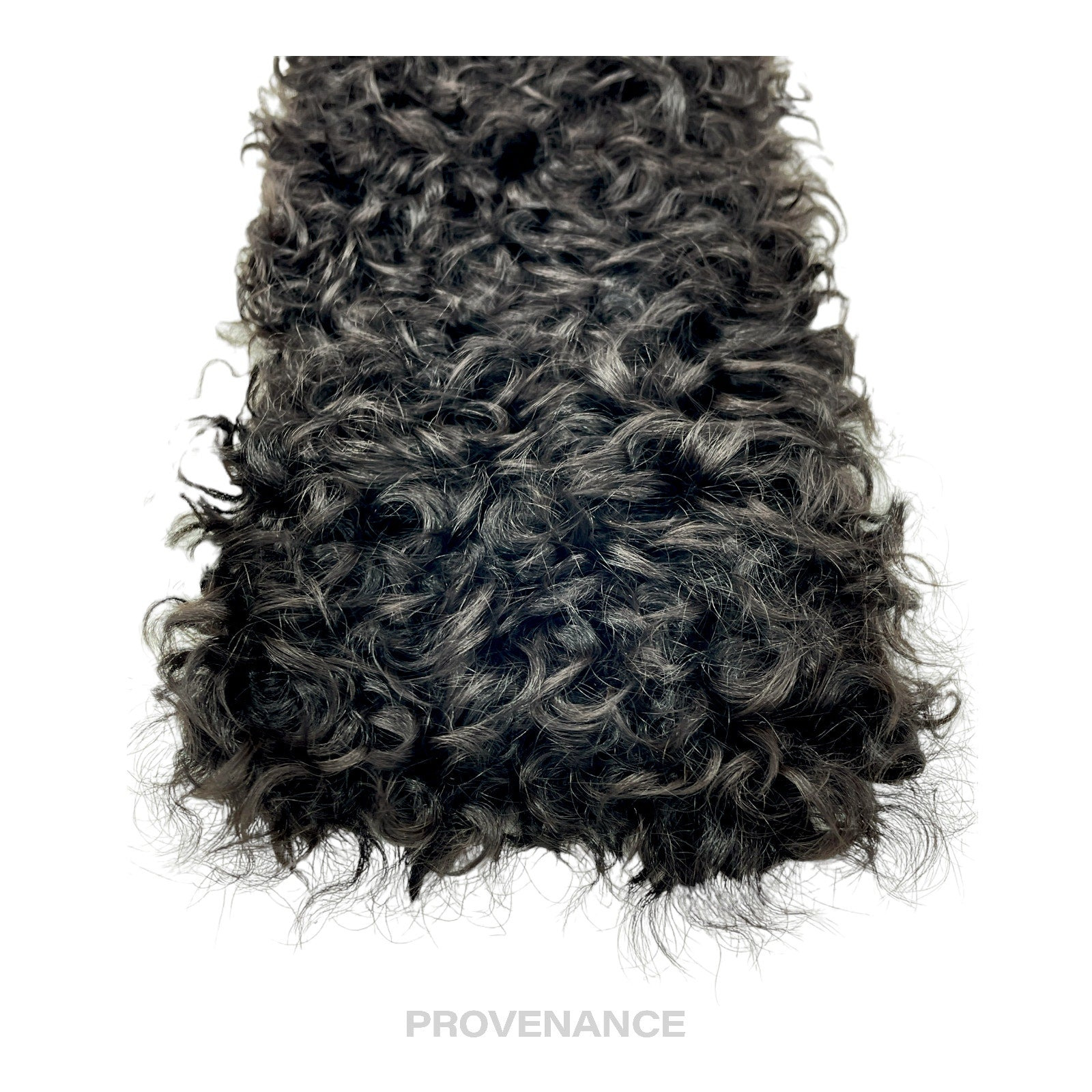 Gucci Curly Sheepskin Scarf - Dark Chocolate Brown - 3