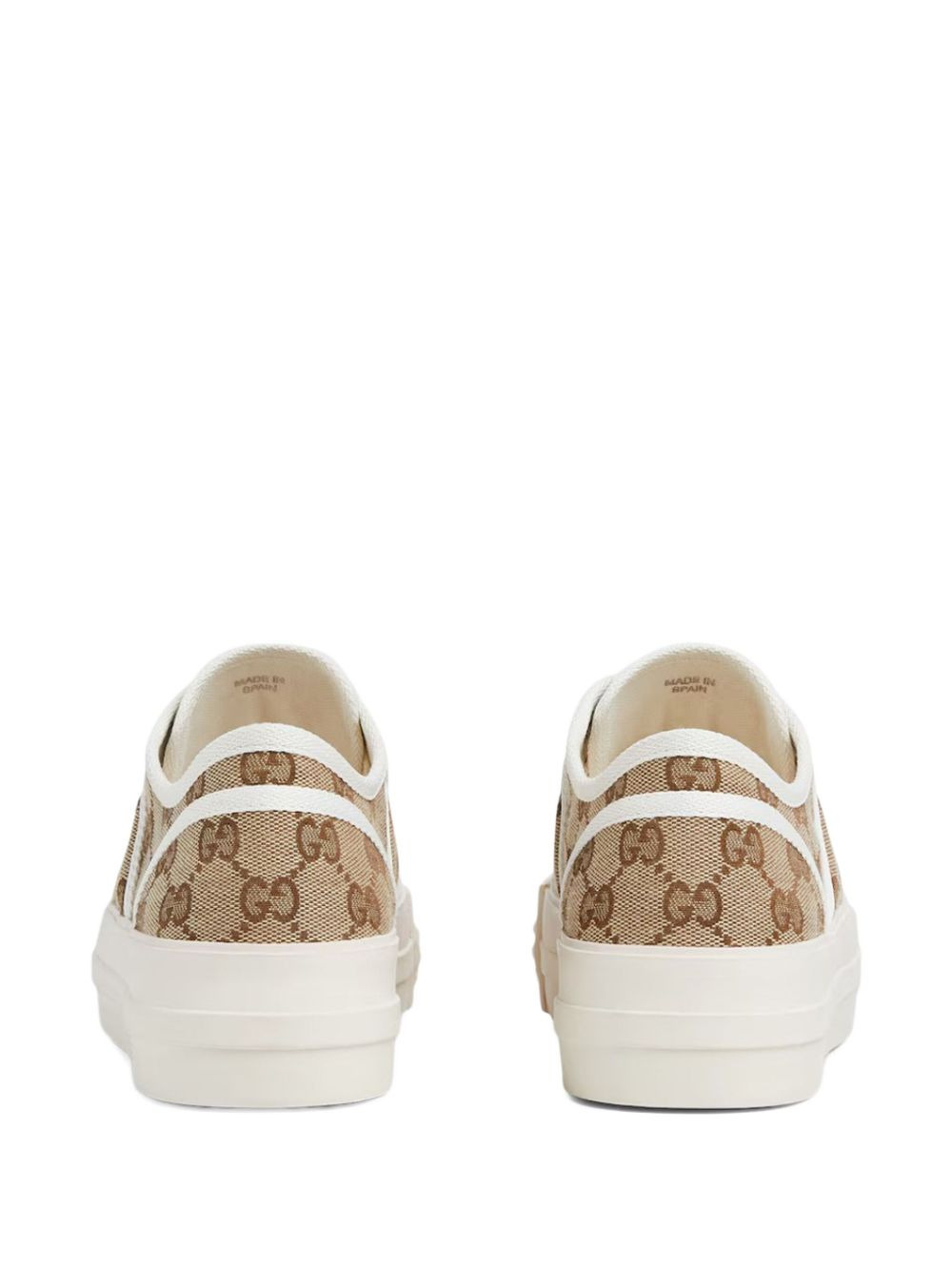 GG monogram lace-up sneakers - 3
